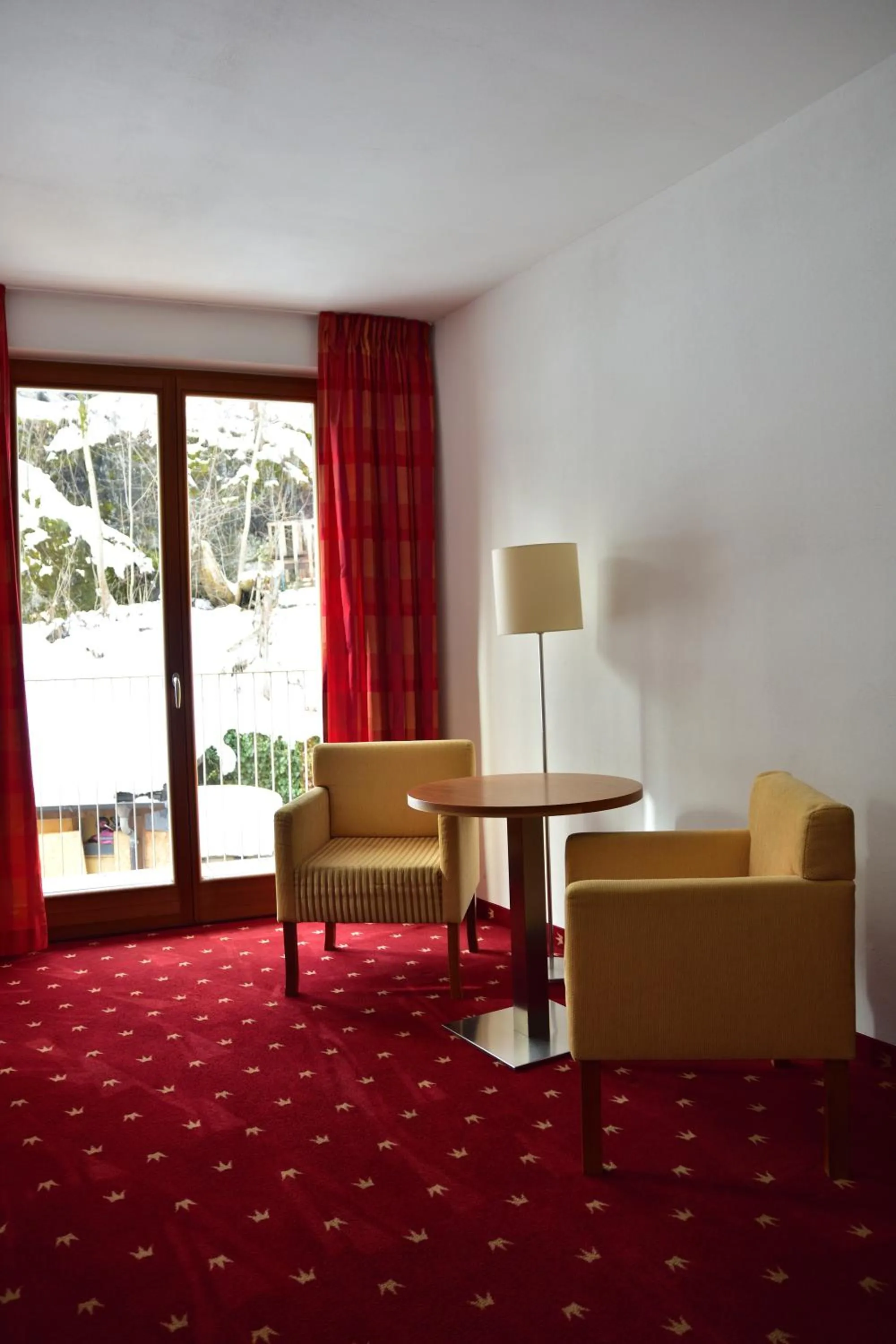 Seating area in Hotel Krone