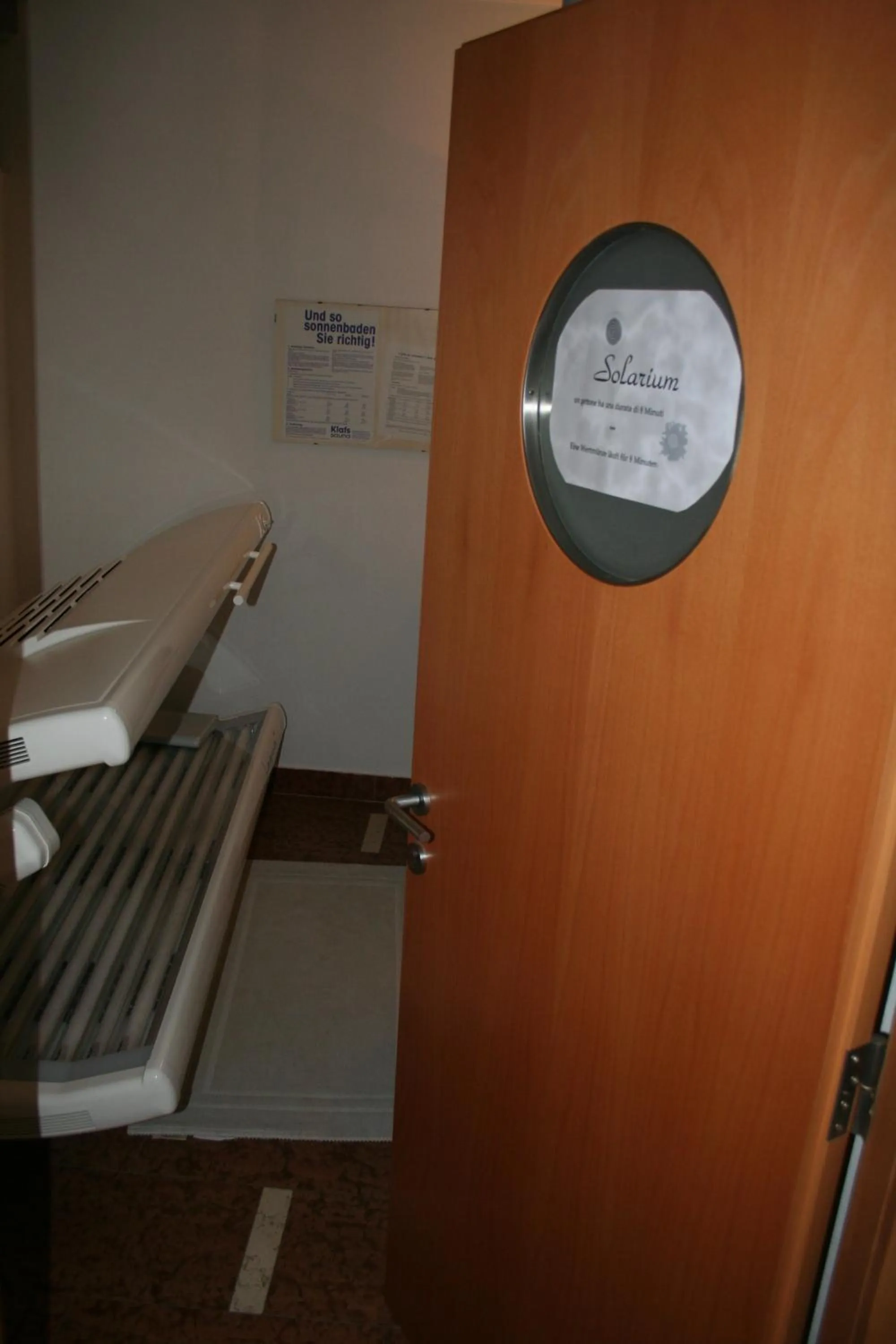 Solarium in Hotel Krone