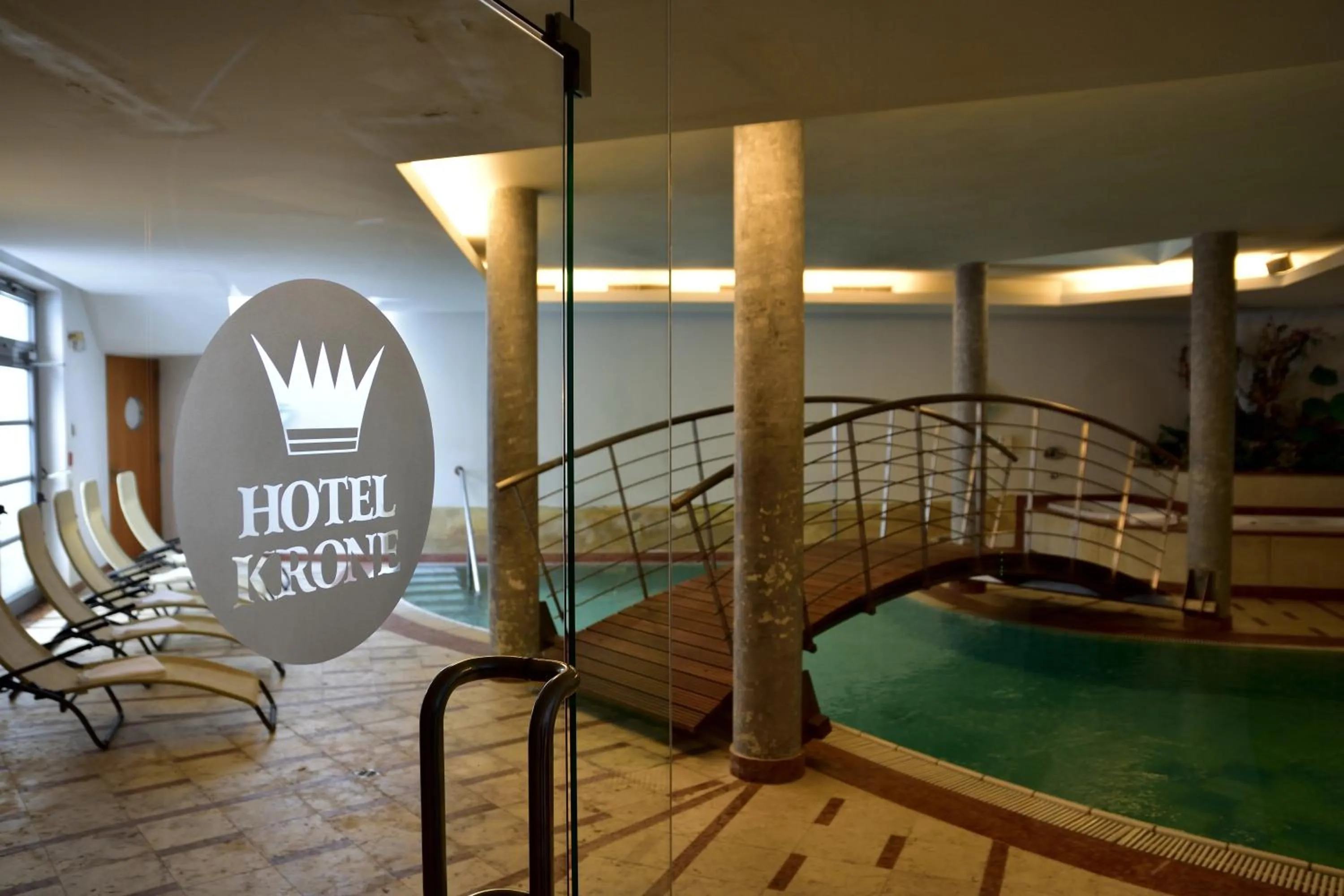 Swimming pool in Hotel Krone