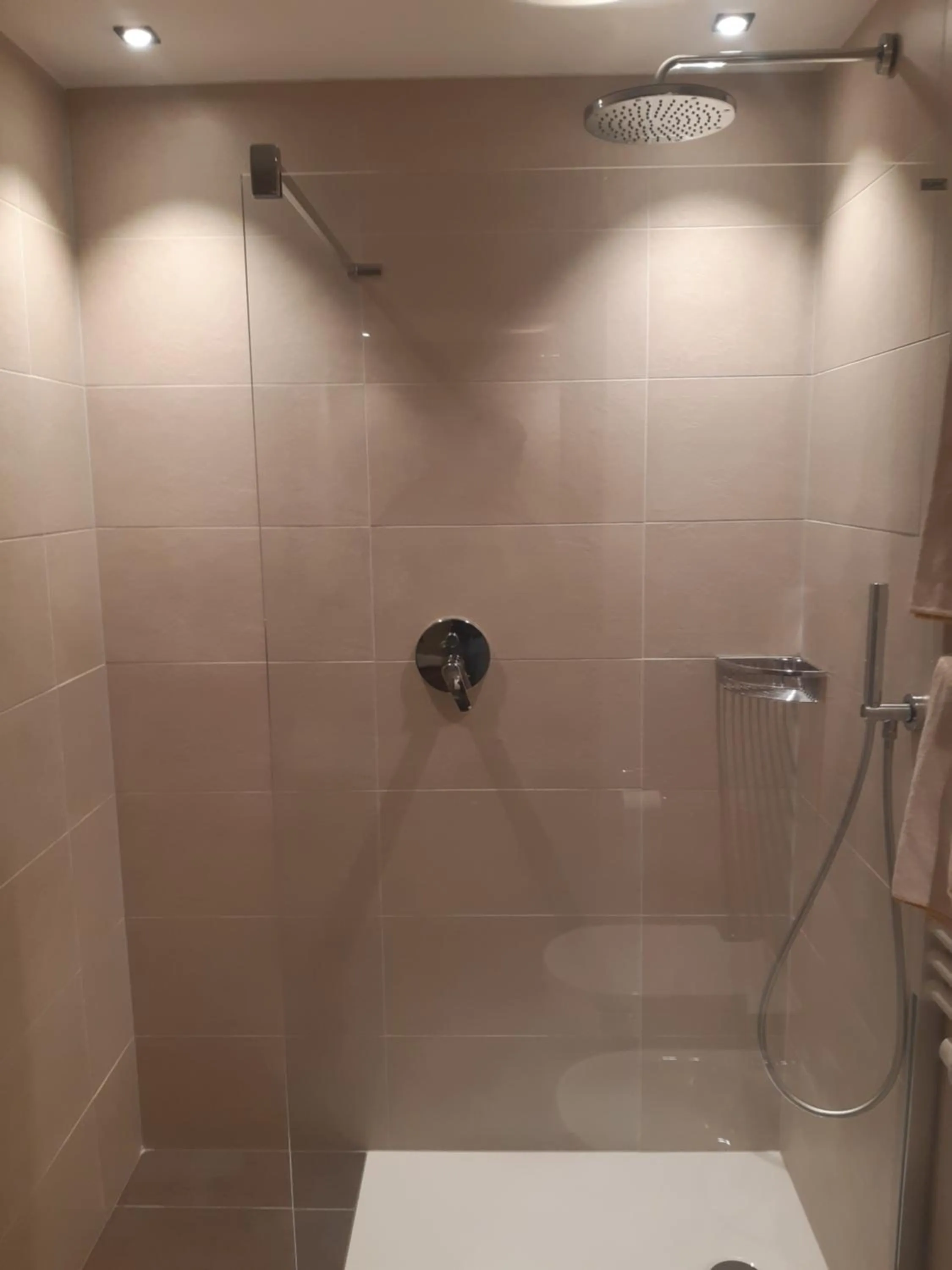 Shower in Hotel Krone