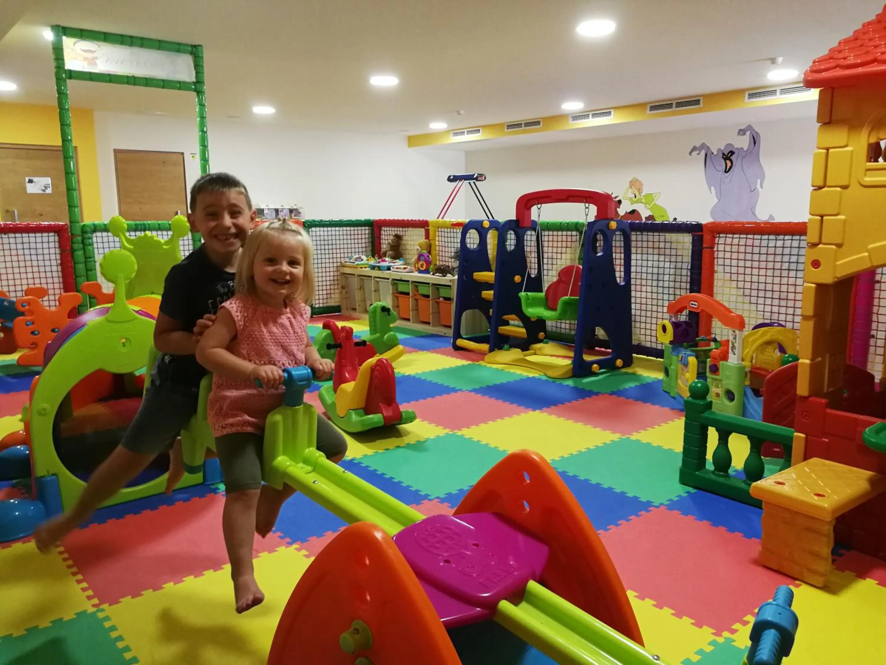 Children play ground in Rio Stava Family Resort & Spa