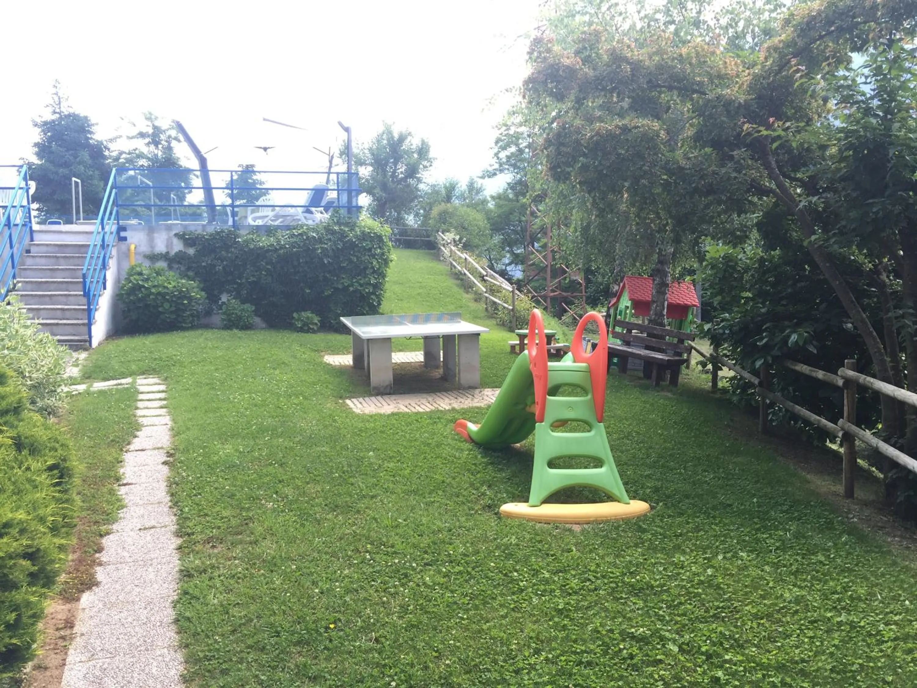 Garden view in Hotel Scaranò