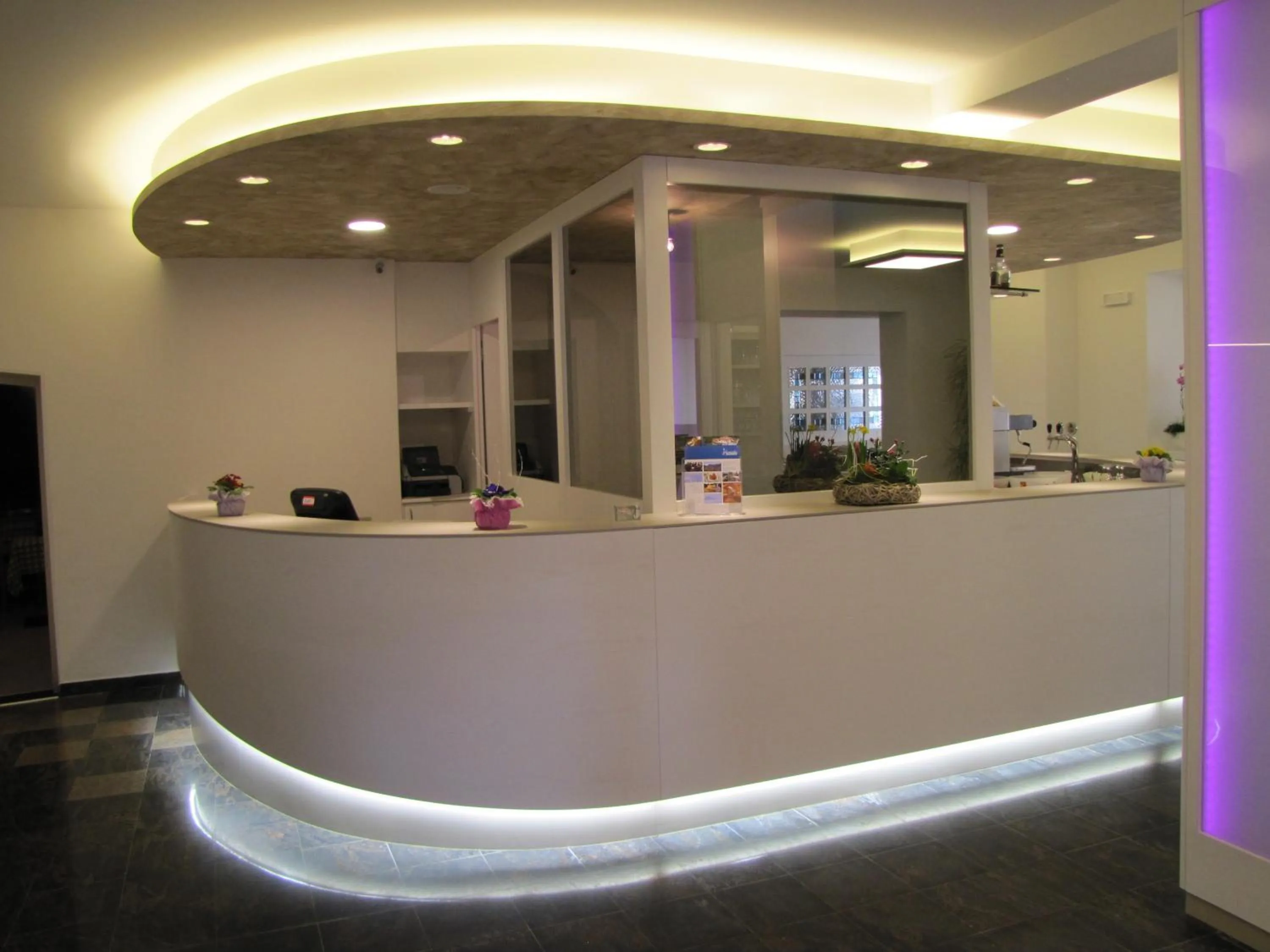 Lobby or reception in Hotel Scaranò