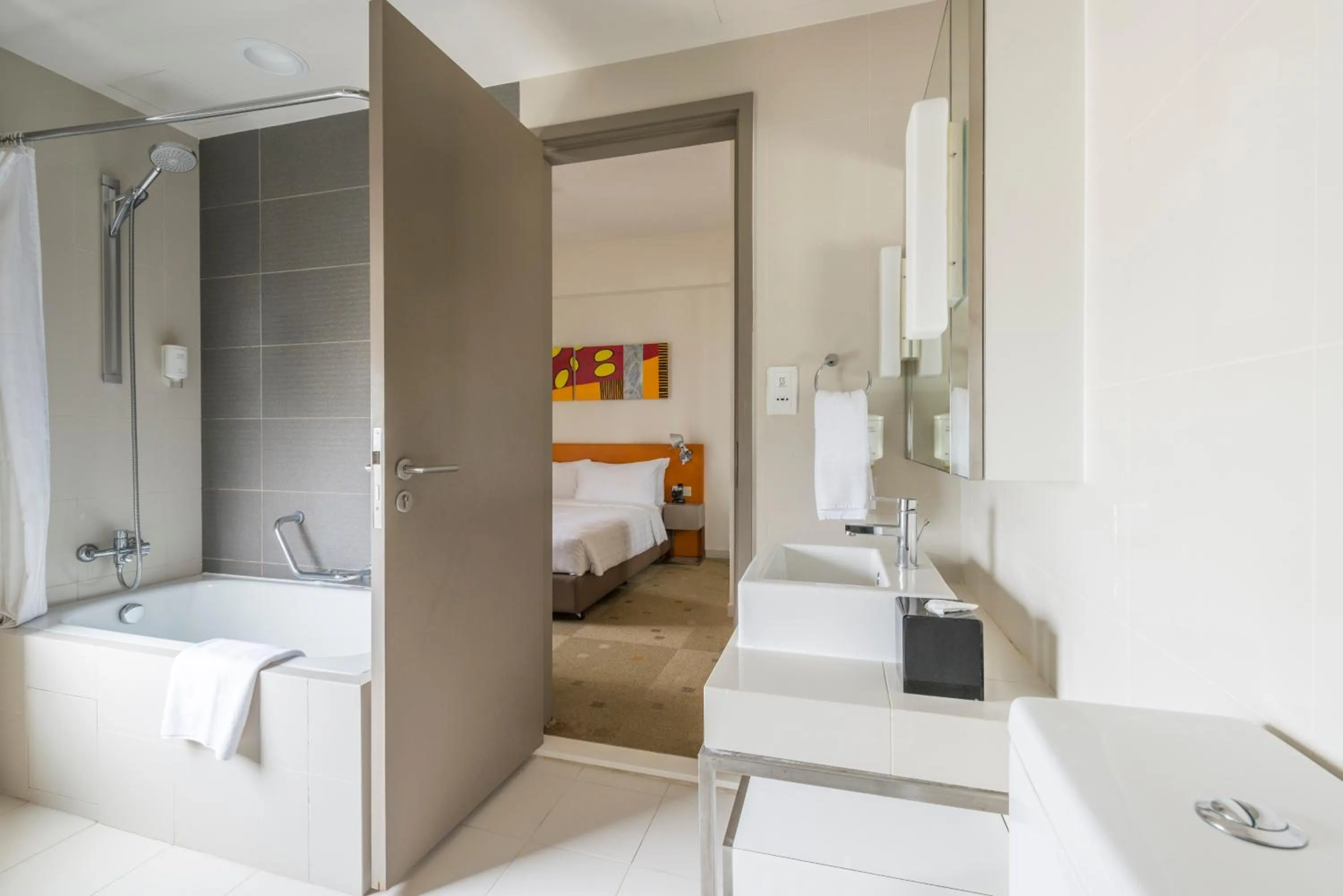 Bathroom in Citadines Mount Sophia Singapore