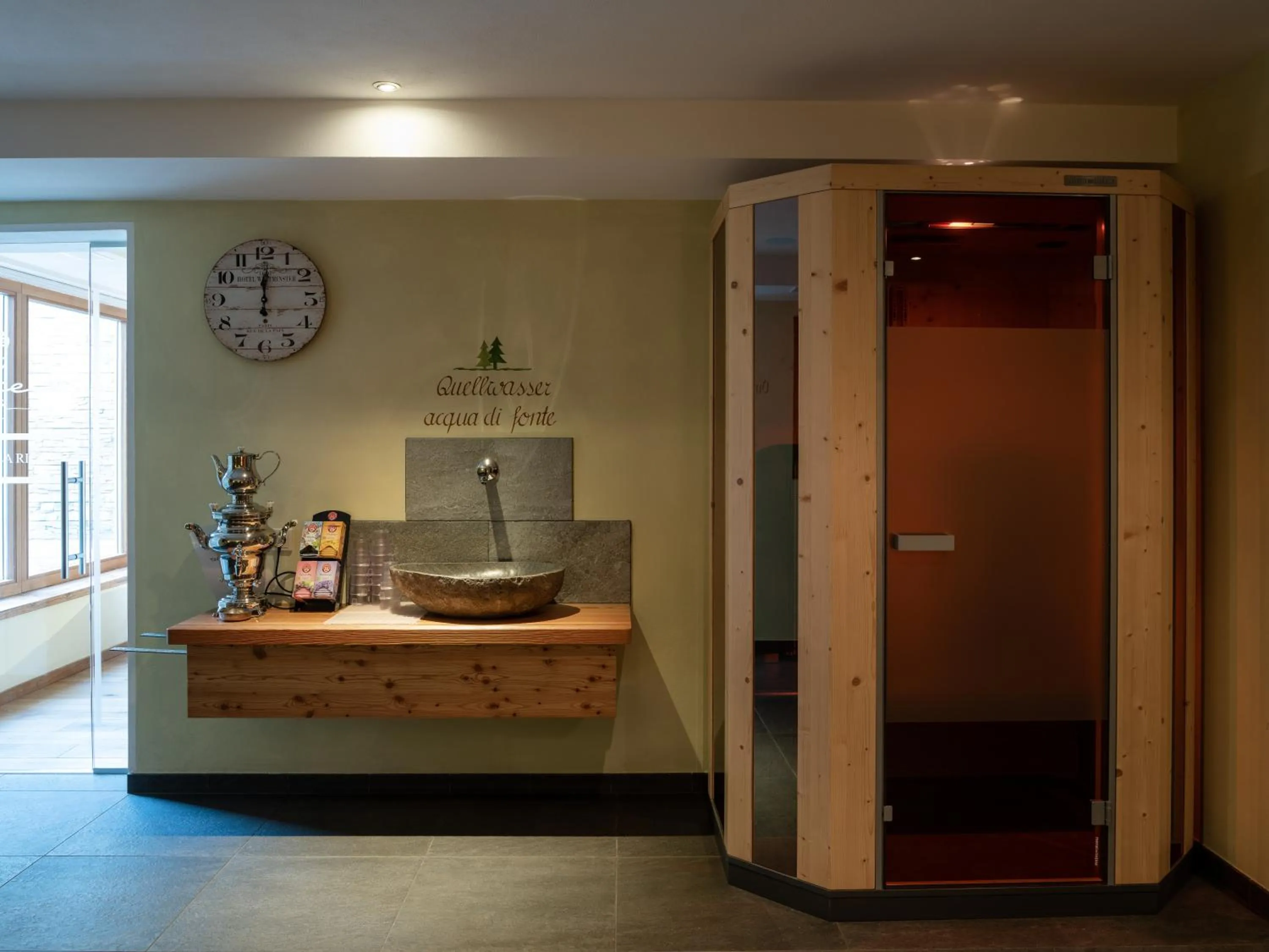 Sauna in Hotel Falken