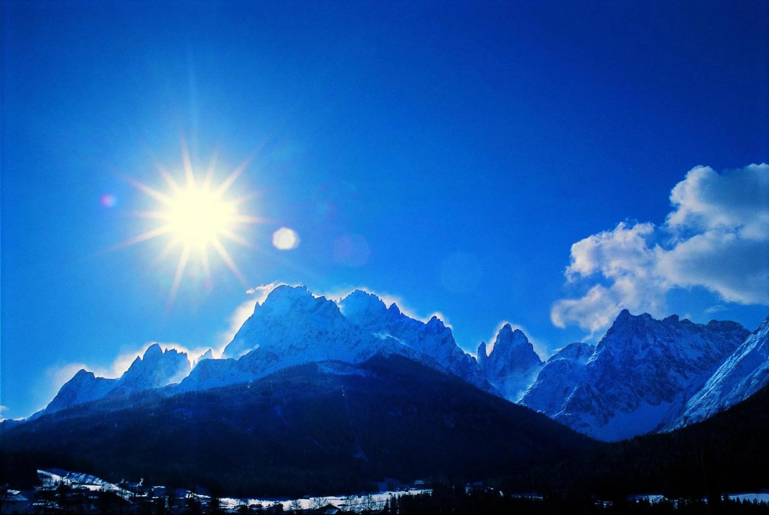 Natural landscape in Hotel Falken