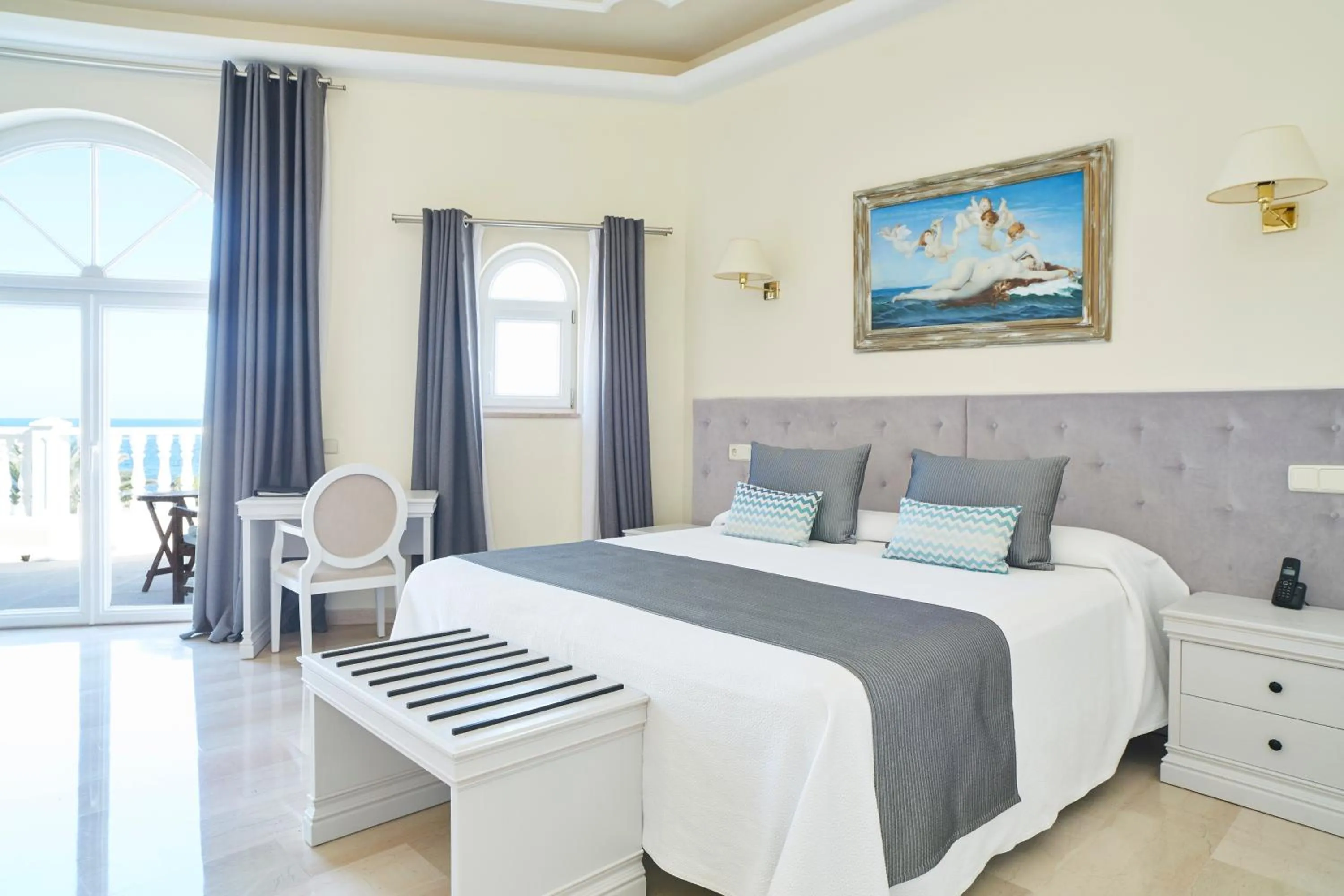 Bedroom, Bed in Grand Hotel Palladium Santa Eulalia del Río