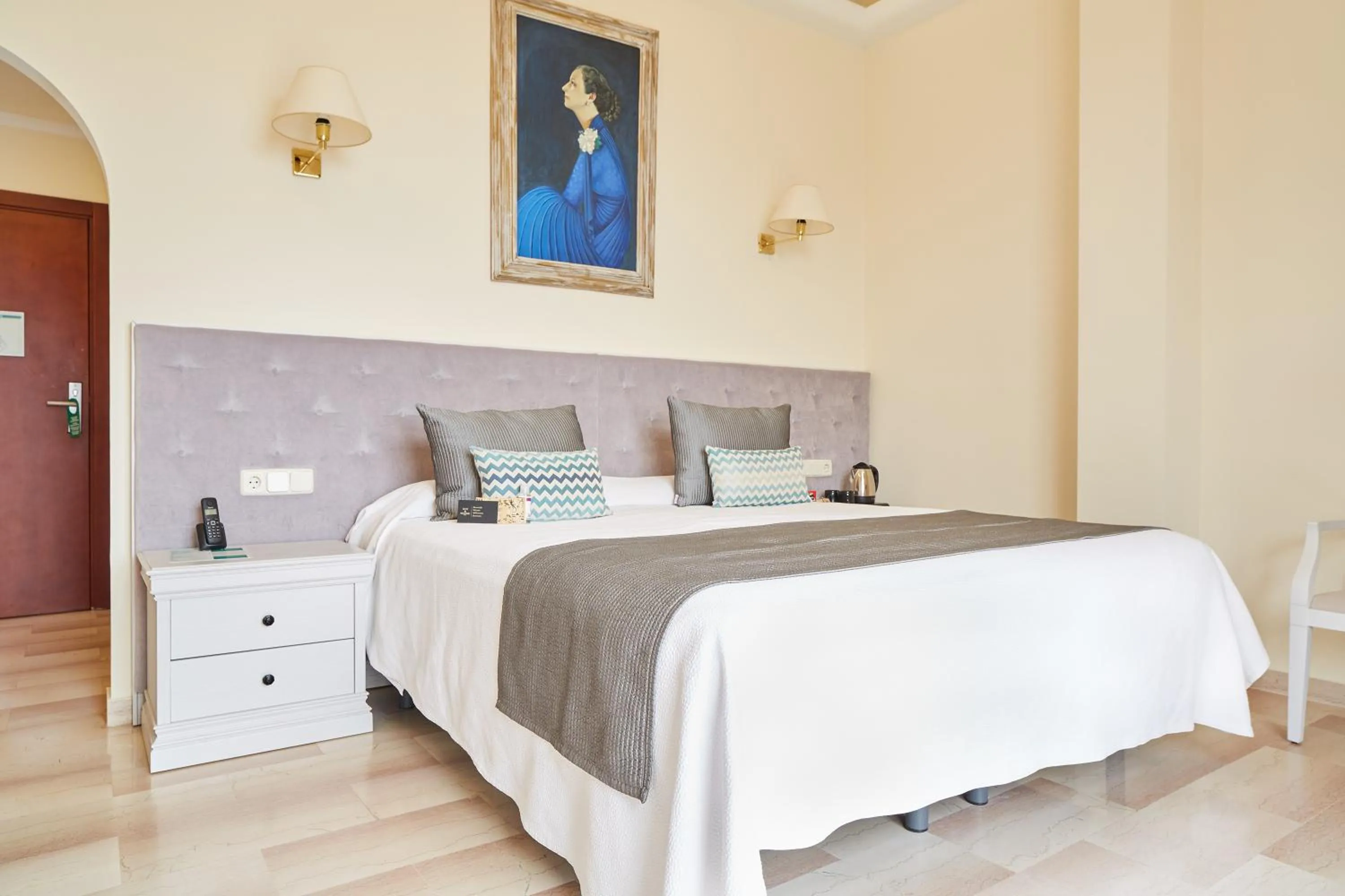 Bedroom, Bed in Grand Hotel Palladium Santa Eulalia del Río