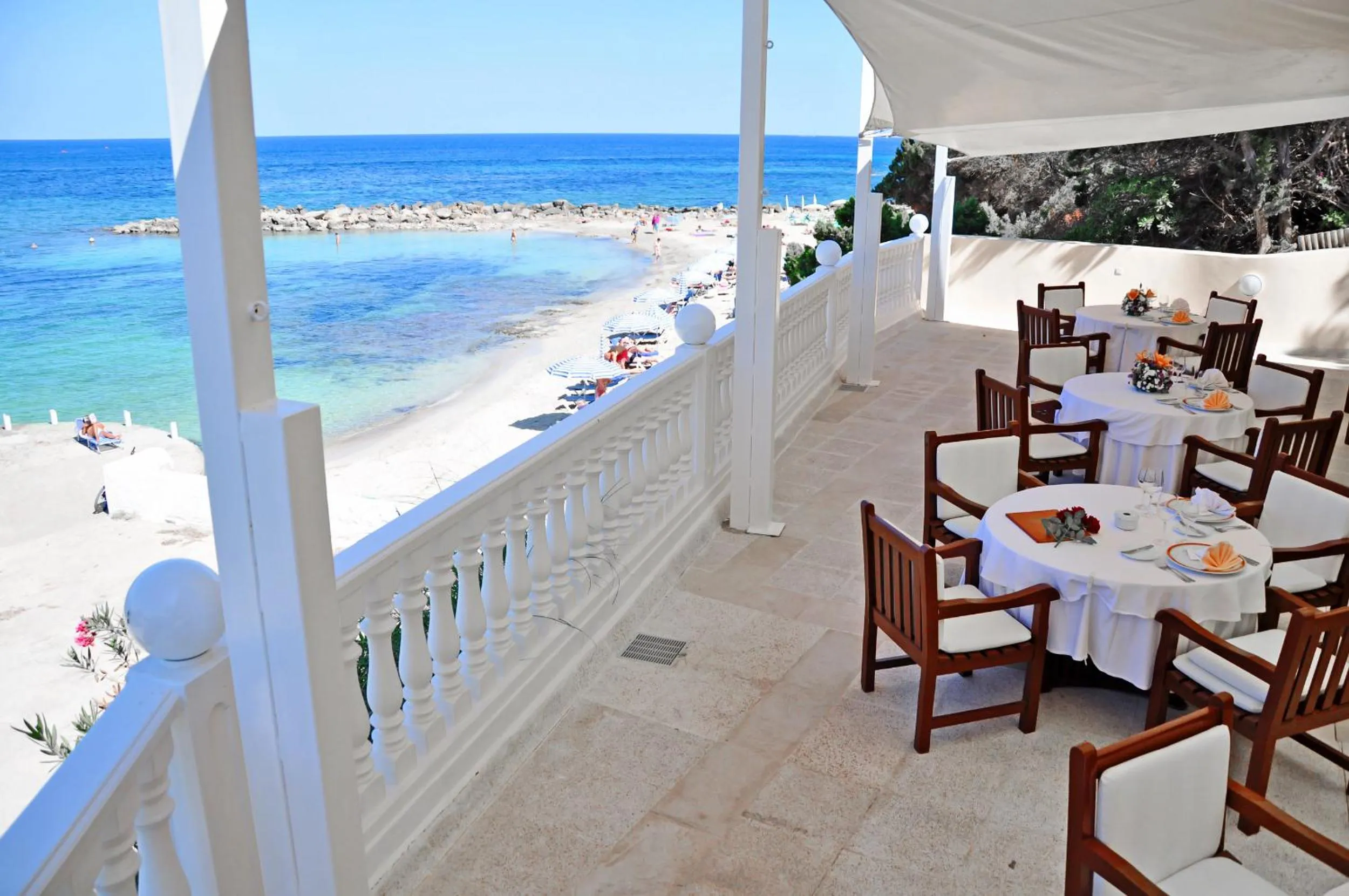 Beach in Grand Hotel Palladium Santa Eulalia del Río