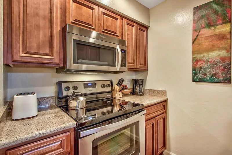 Kitchen or kitchenette in South Lake Tahoe Resort - Steps to Beach & Close to Heavenly