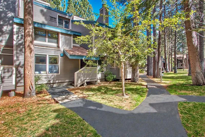 Facade/entrance in South Lake Tahoe Resort - Steps to Beach & Close to Heavenly