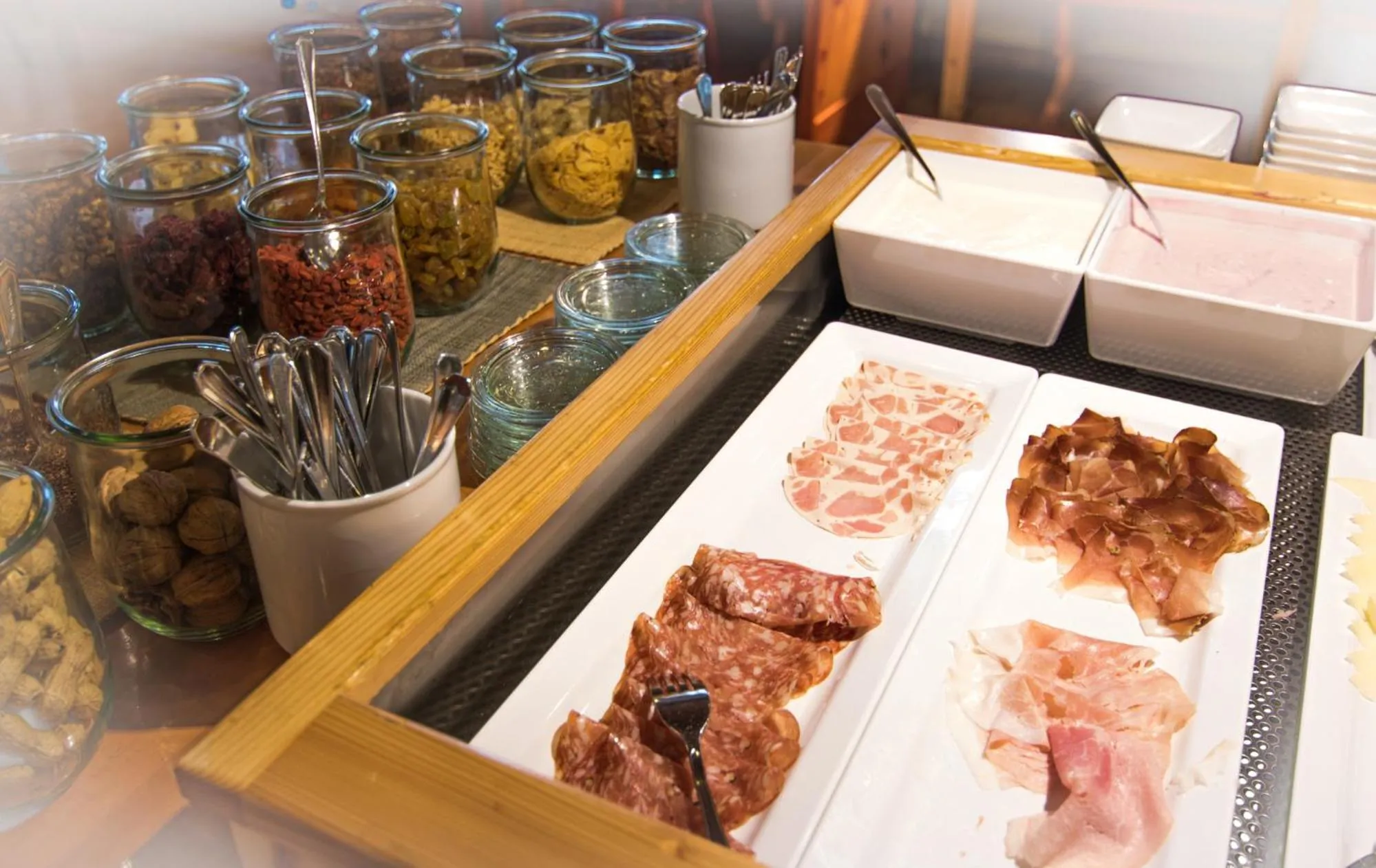 Food close-up in Parkhotel Sole Paradiso