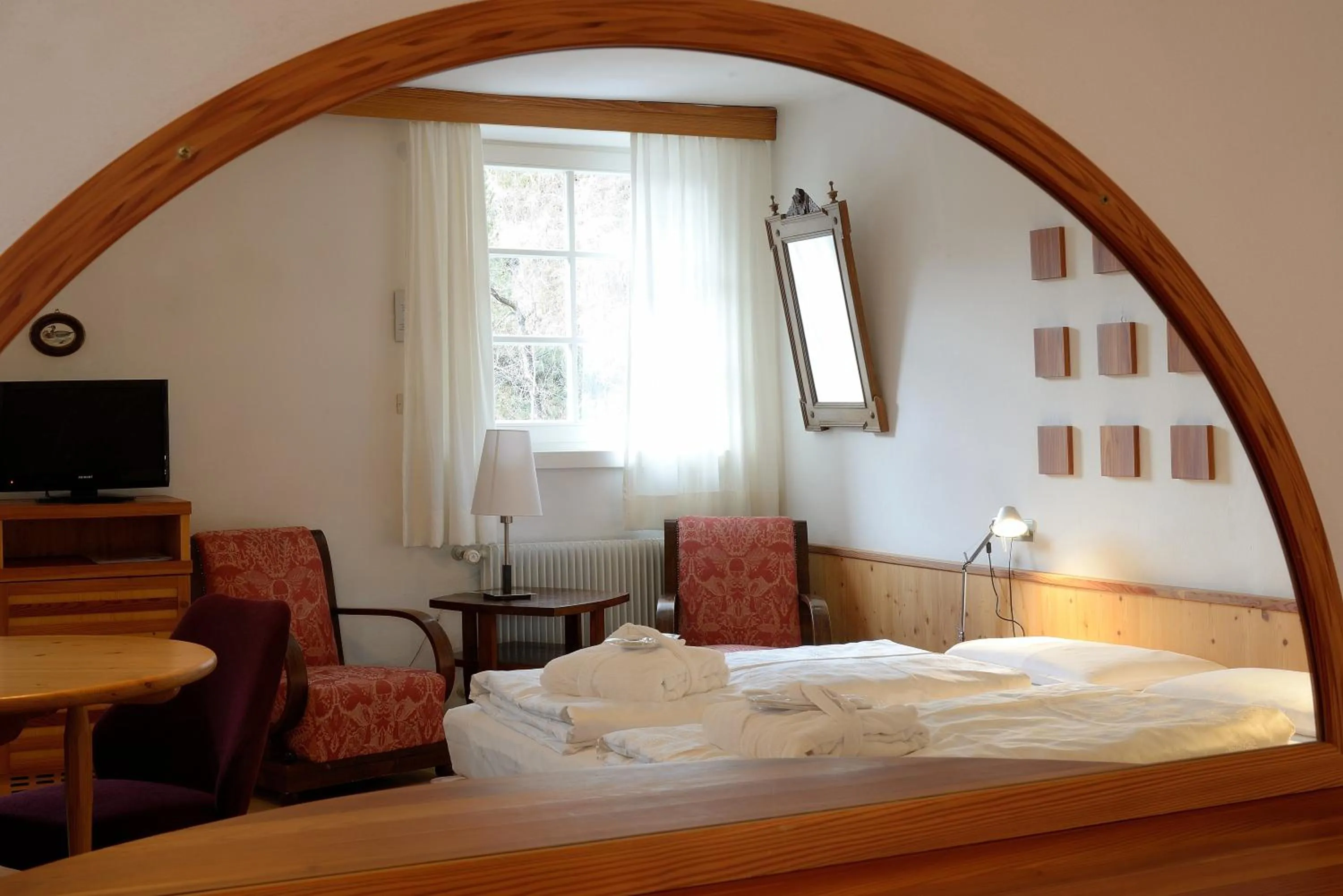 Decorative detail, Bed in Parkhotel Sole Paradiso