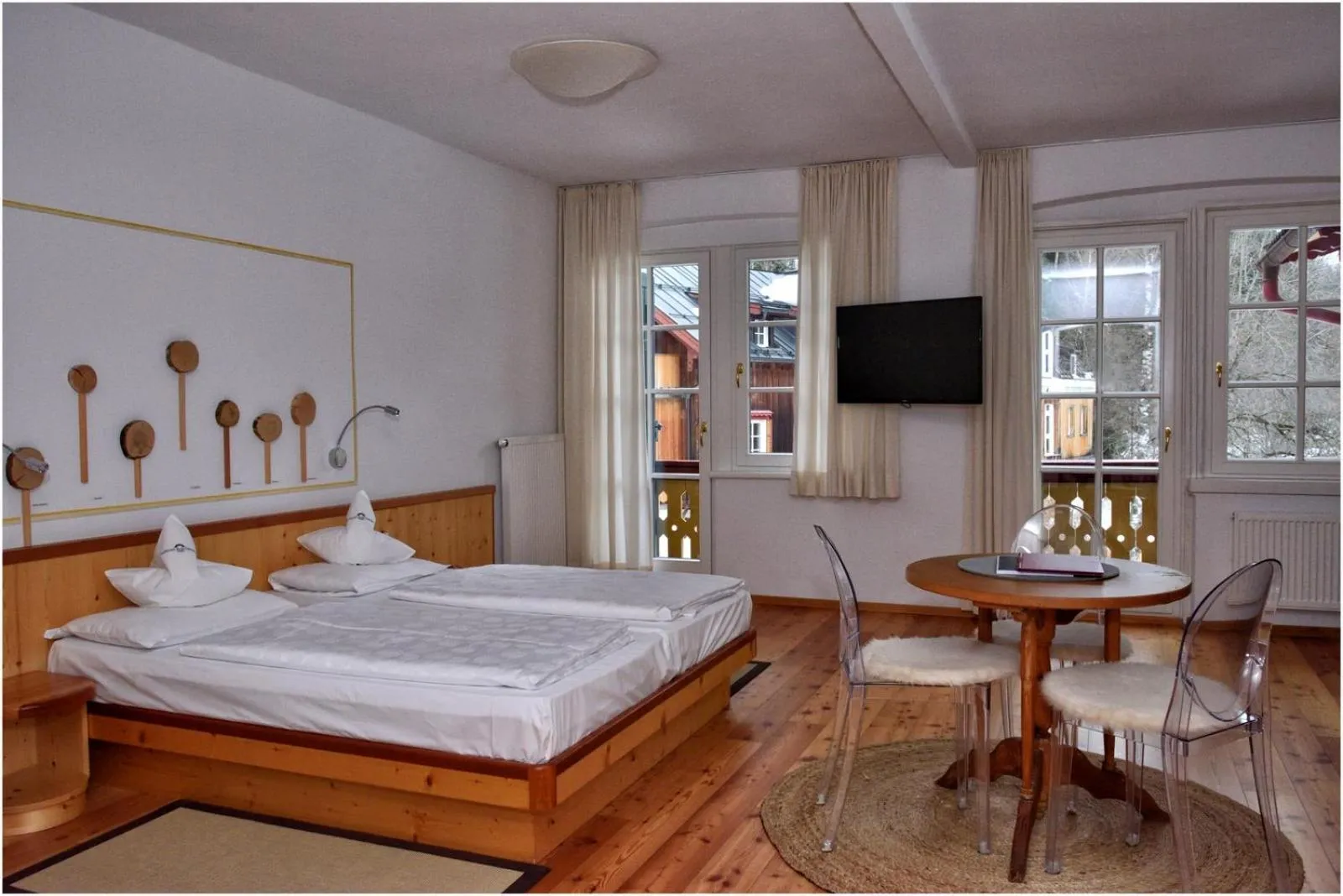 Bed in Parkhotel Sole Paradiso