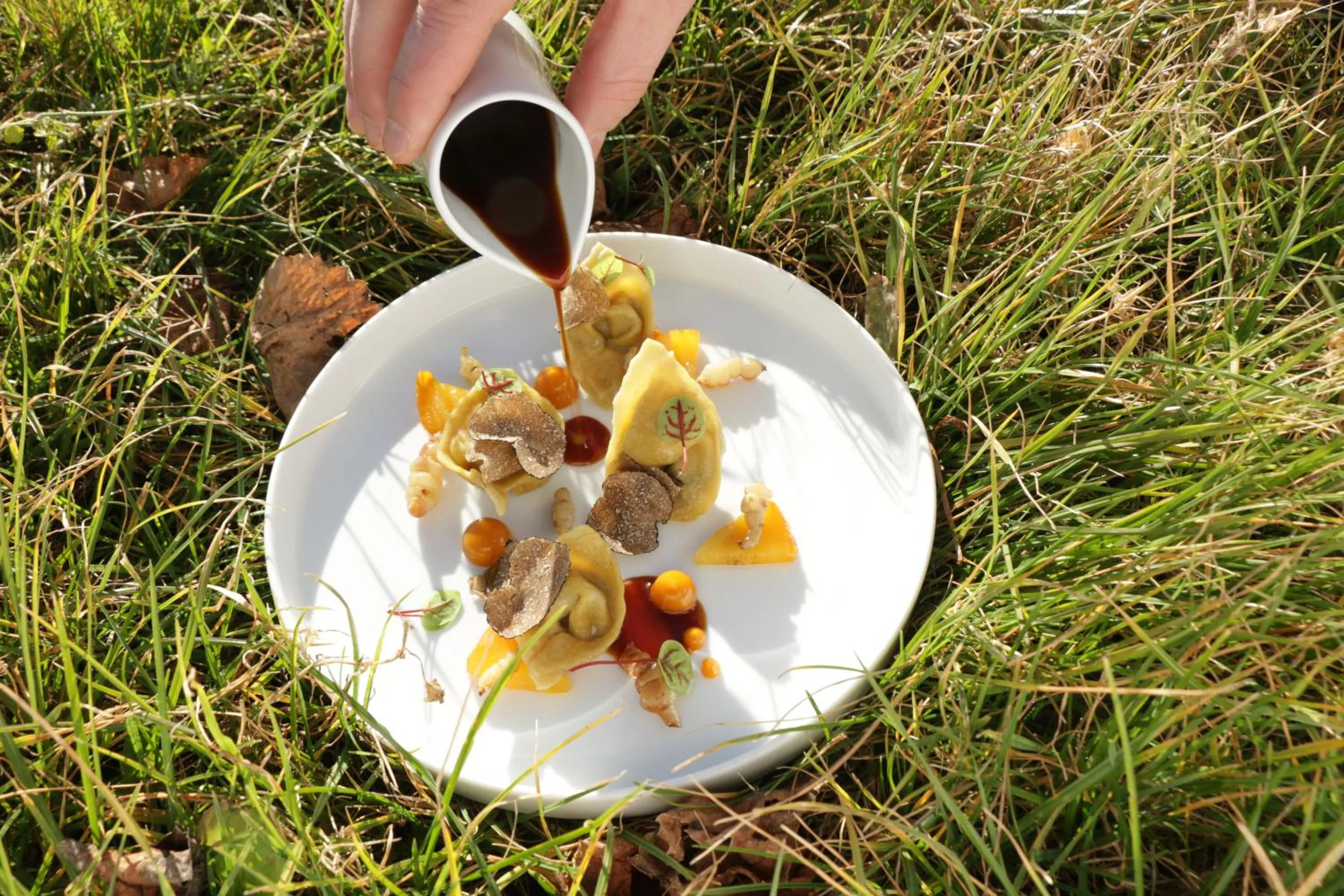 Food close-up in Parkhotel Sole Paradiso