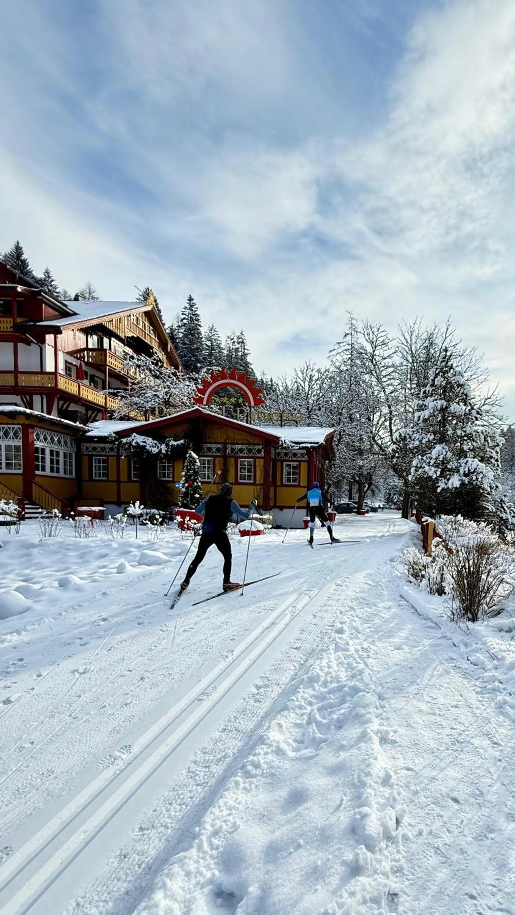 Property building in Parkhotel Sole Paradiso