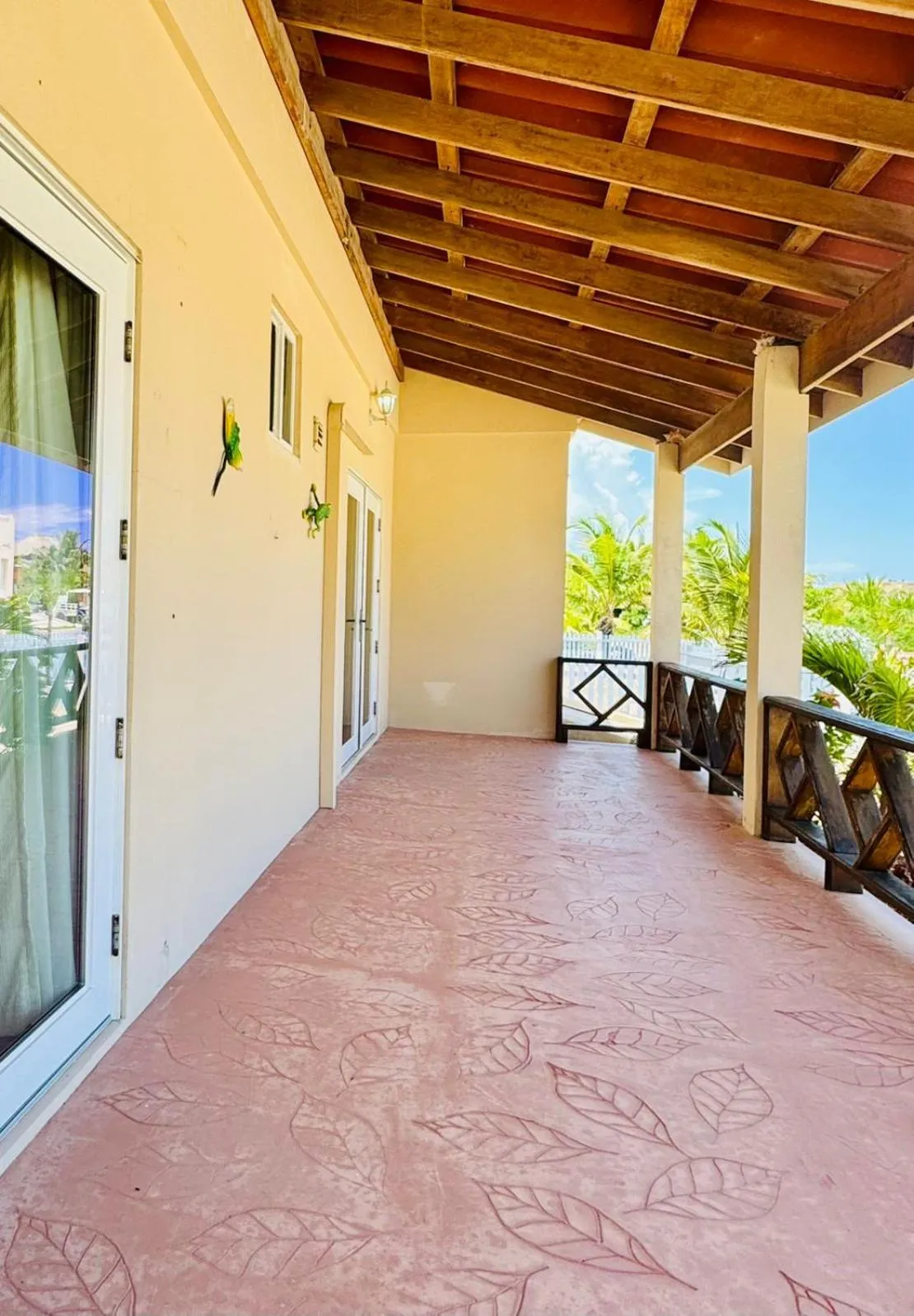 Balcony/Terrace in Lina Point Belize Overwater Resort
