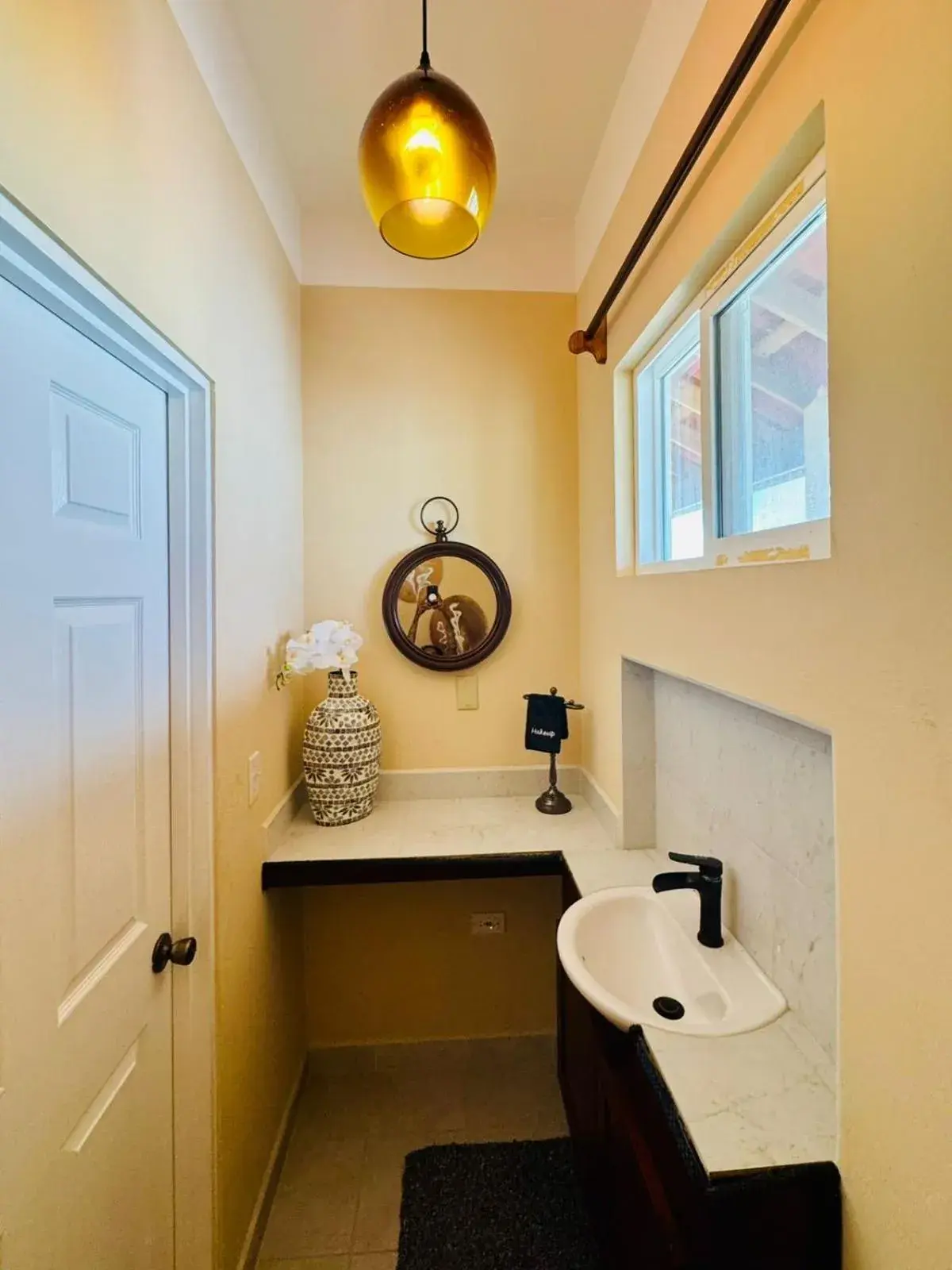 Bathroom in Lina Point Belize Overwater Resort Bathroom in Lina Point Belize Overwater Resort