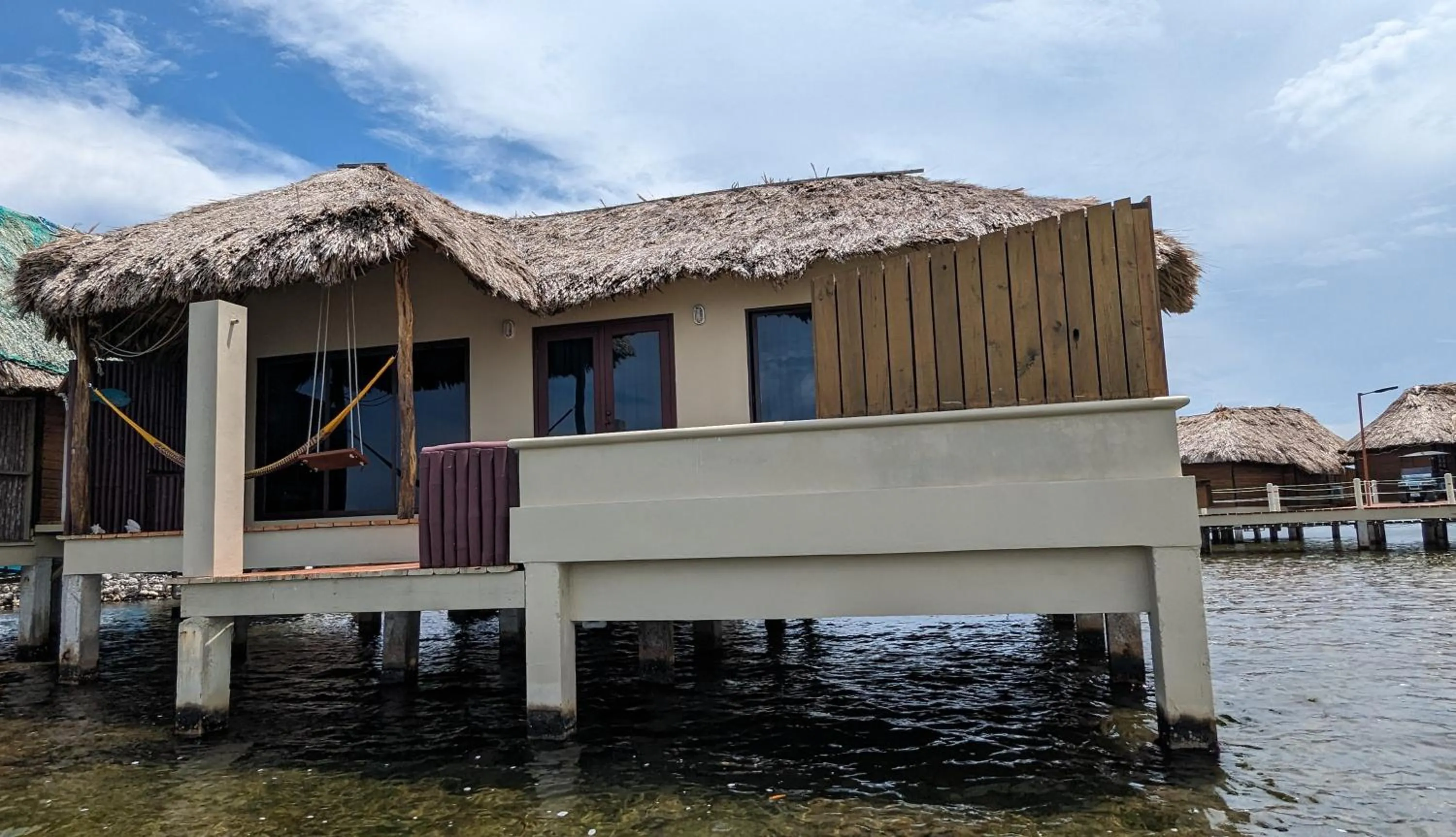 Sea view in Lina Point Belize Overwater Resort