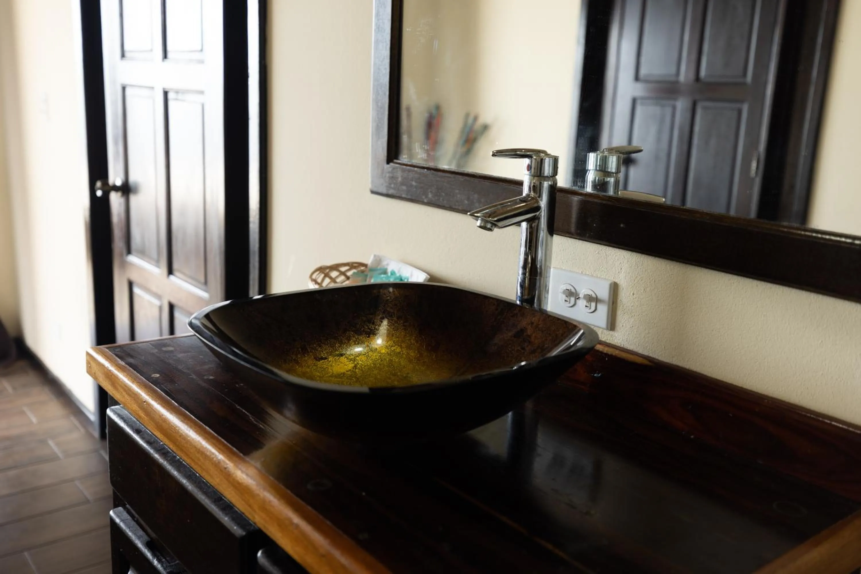 Bathroom in Lina Point Belize Overwater Resort
