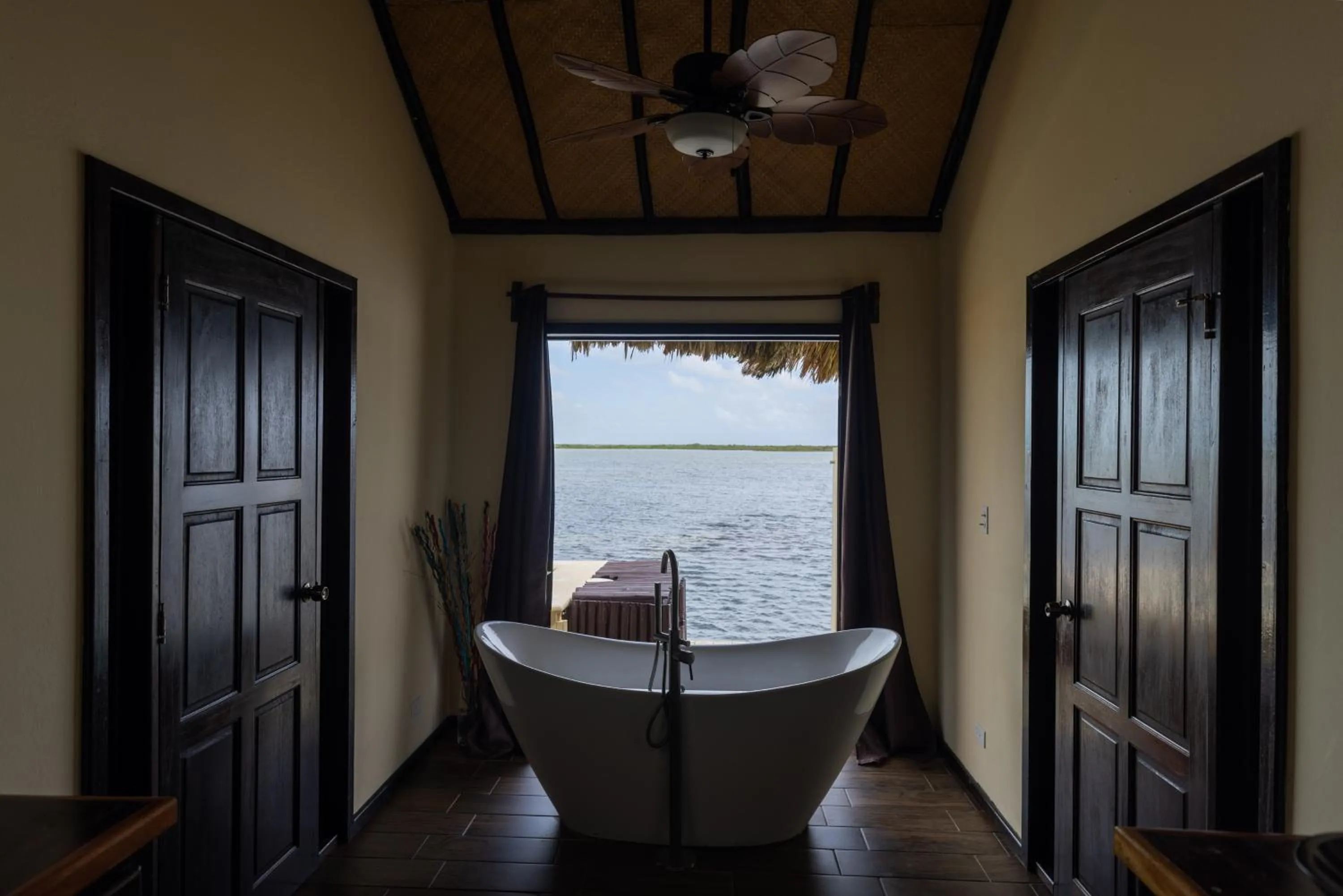 Bath in Lina Point Belize Overwater Resort