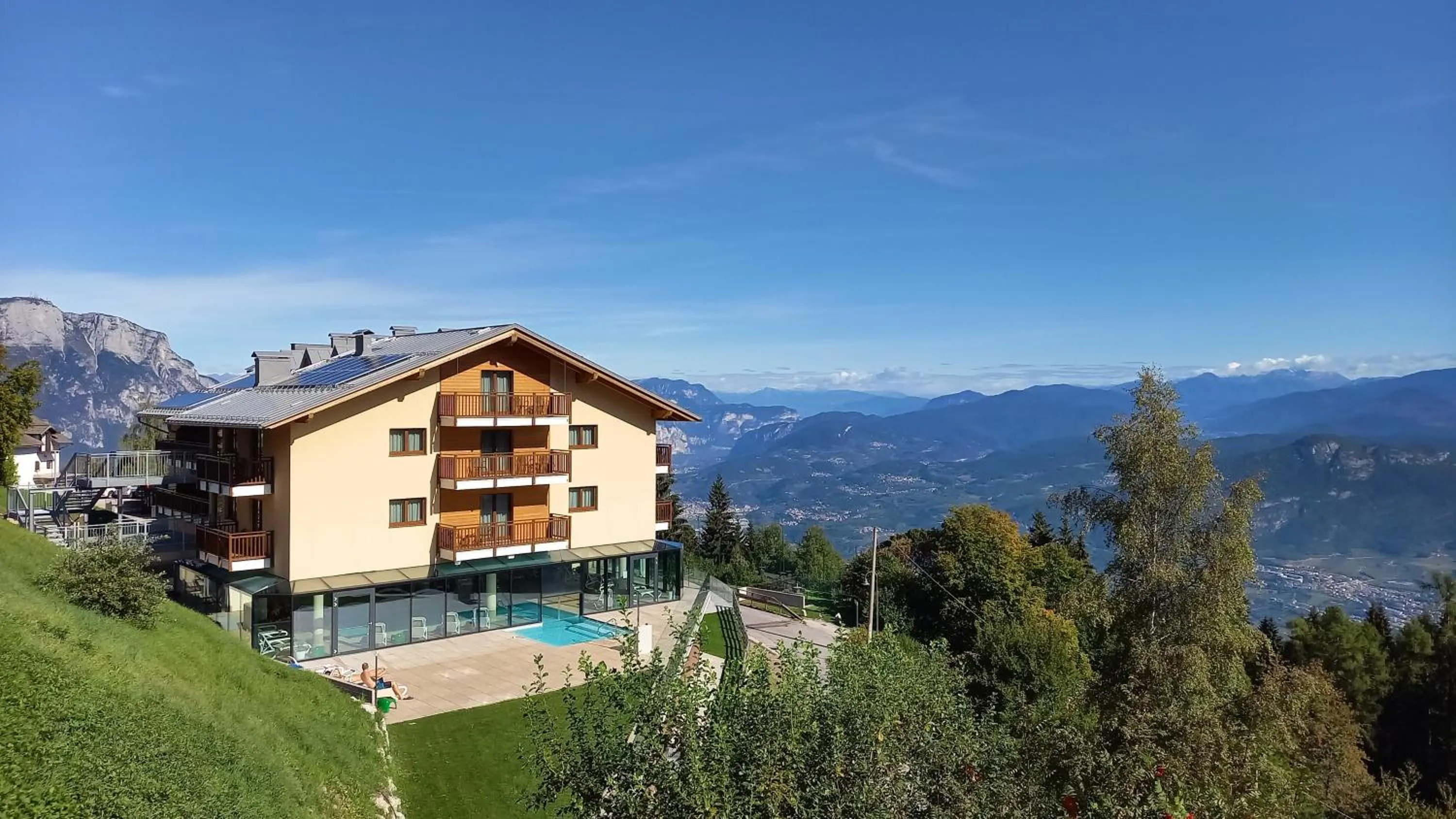 Property building in Hotel Monte Bondone