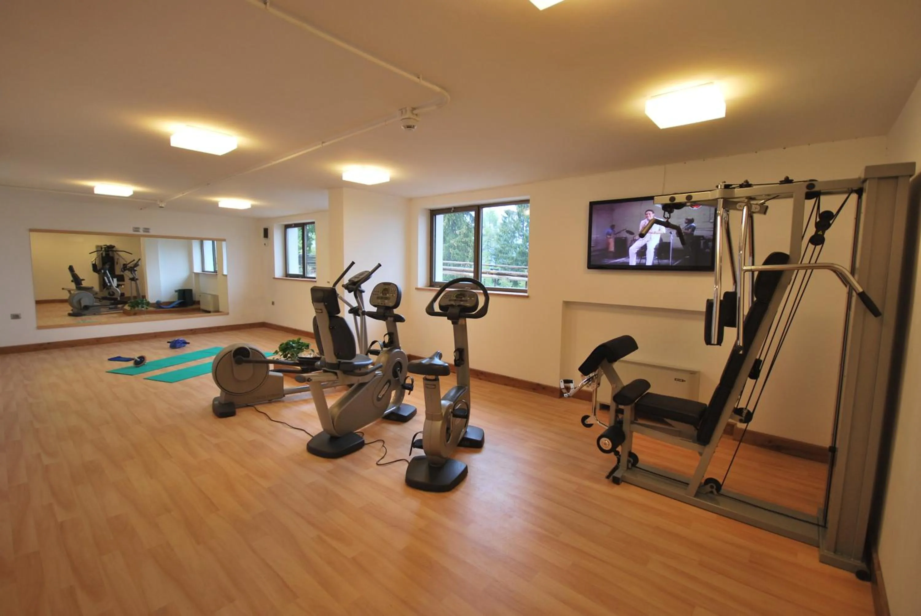 Fitness centre/facilities in Hotel Monte Bondone