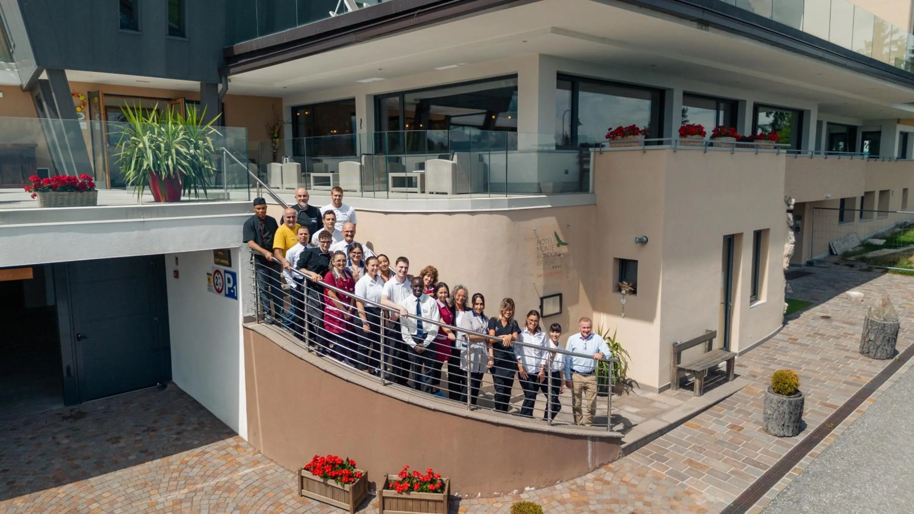 Property building in Hotel Monte Bondone