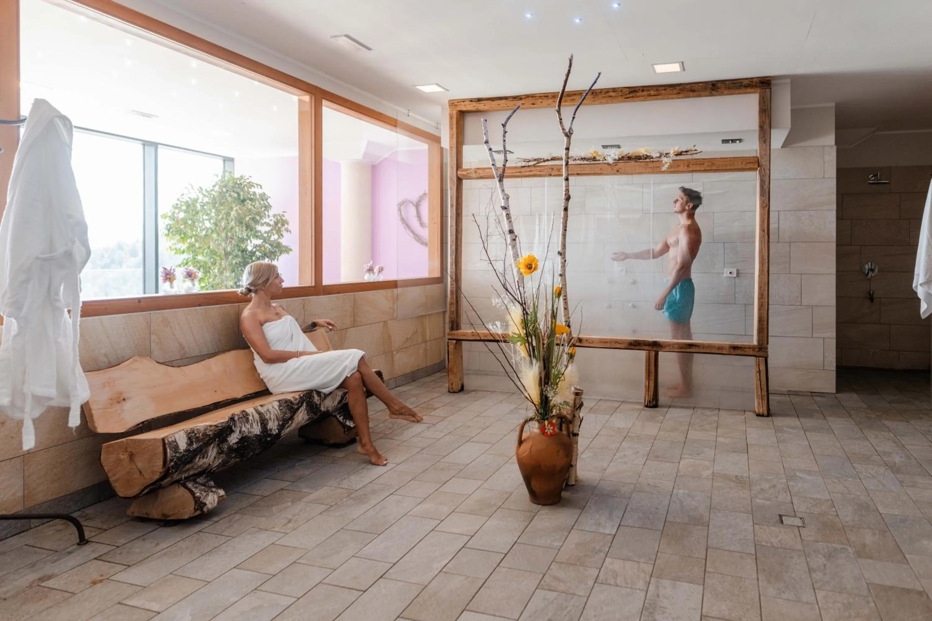 Spa and wellness centre/facilities in Hotel Monte Bondone