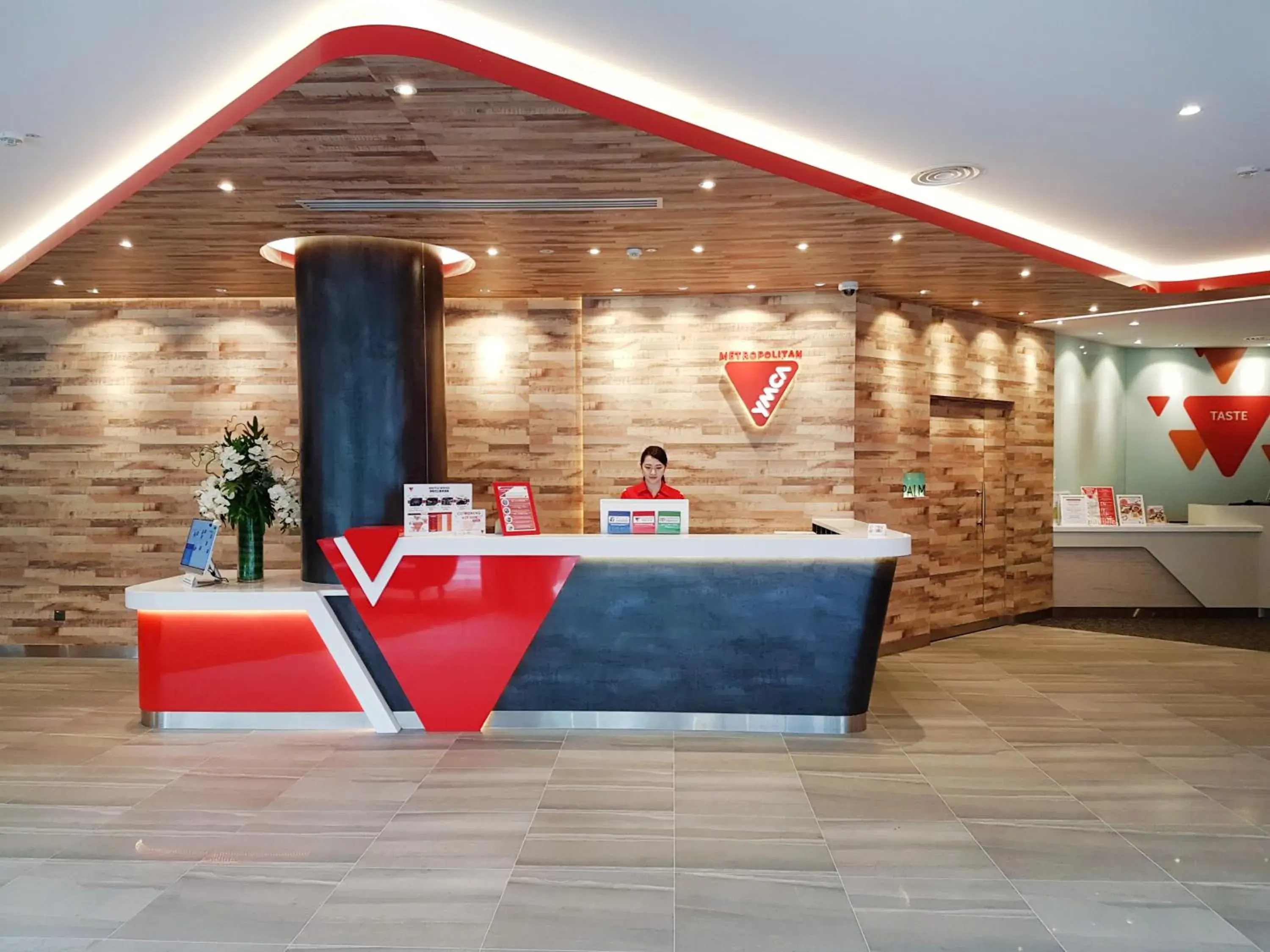 Lobby or reception in Metro Y Hotel Singapore Lobby or reception in Metro Y Hotel Singapore