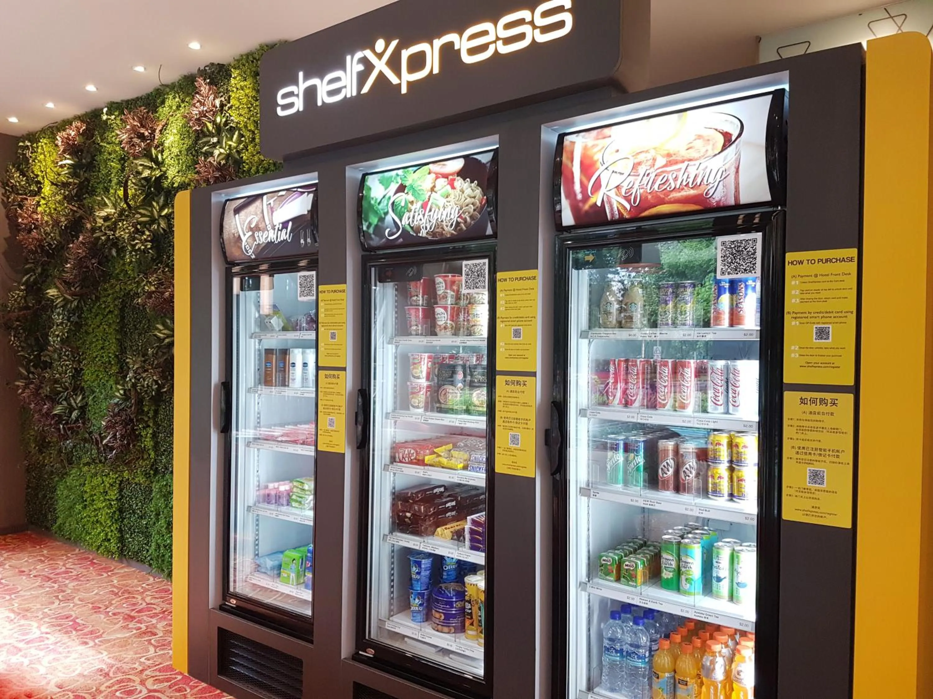 Food and drinks in Metro Y Hotel Singapore