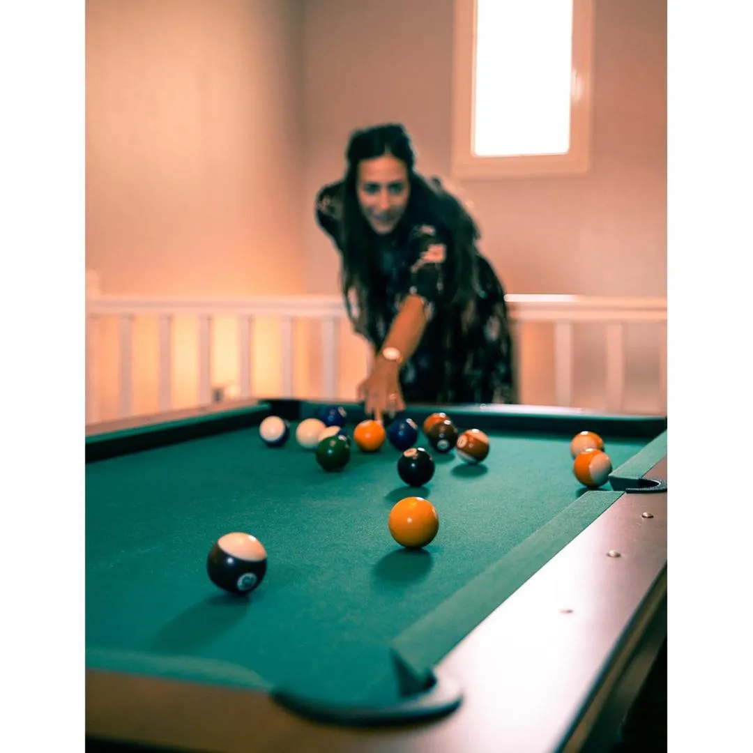 Billiard in Logis Auberge Bienvenue