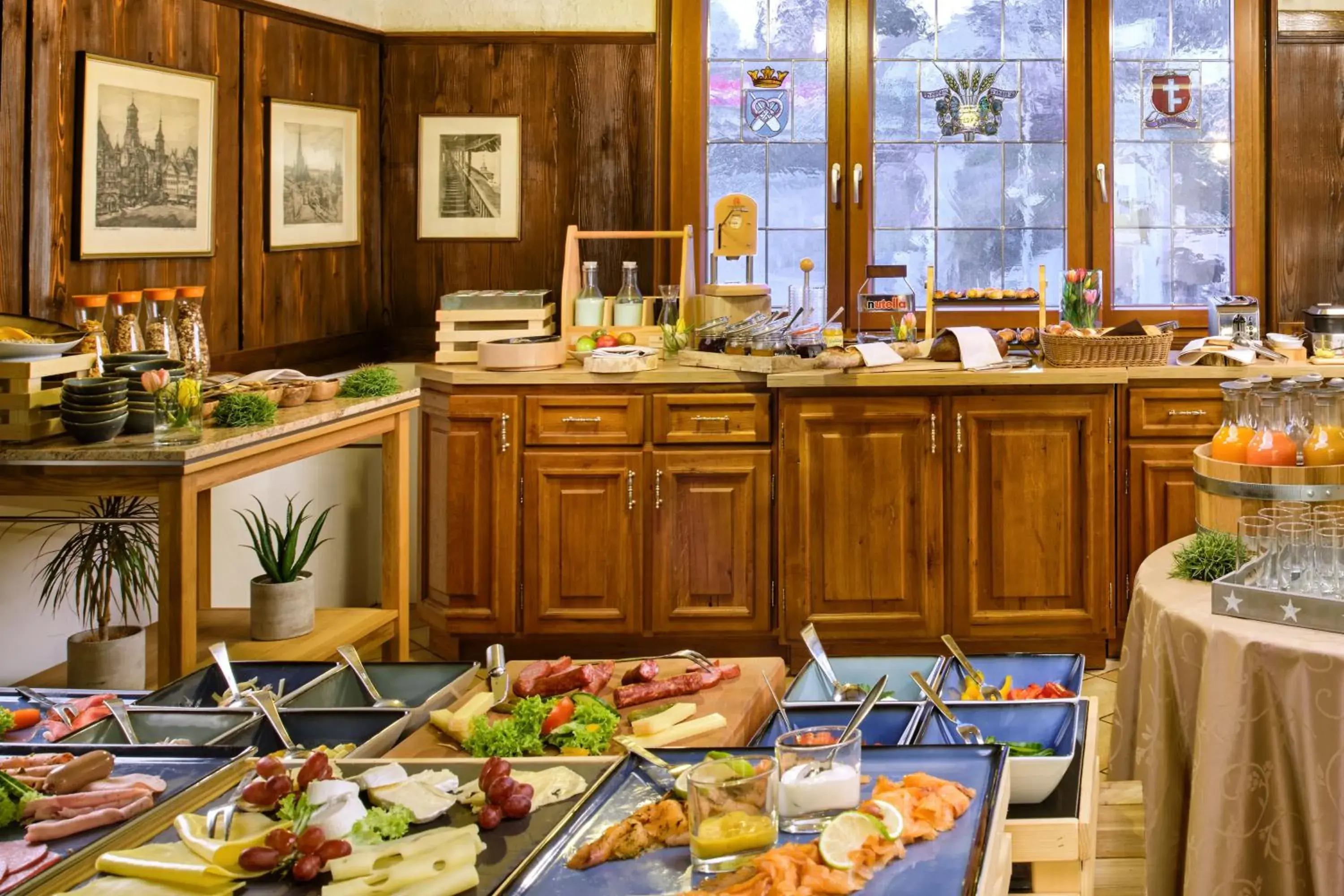 Buffet breakfast in Neo Hotel Linde Esslingen Buffet breakfast in Neo Hotel Linde Esslingen