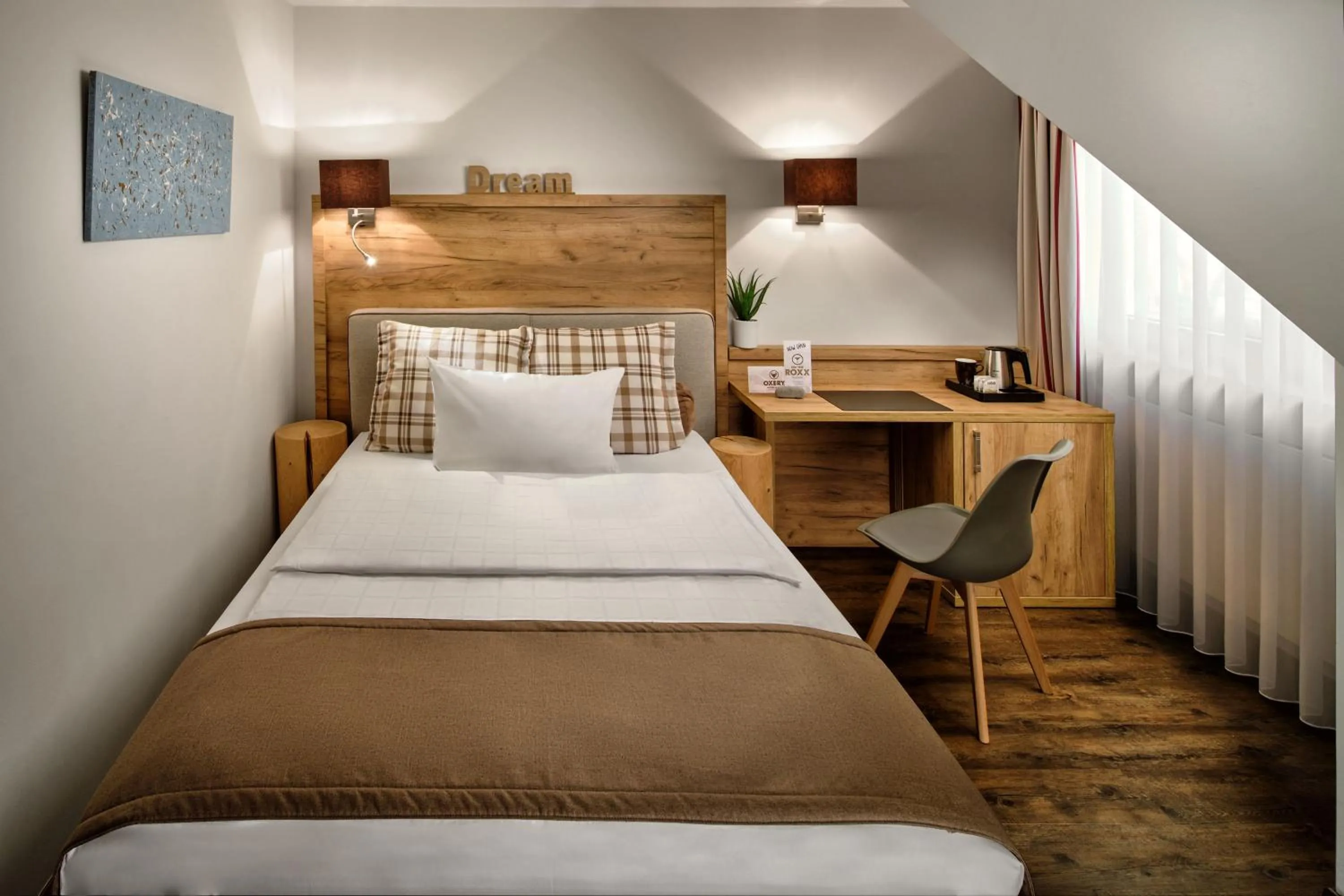 Bed in Neo Hotel Linde Esslingen