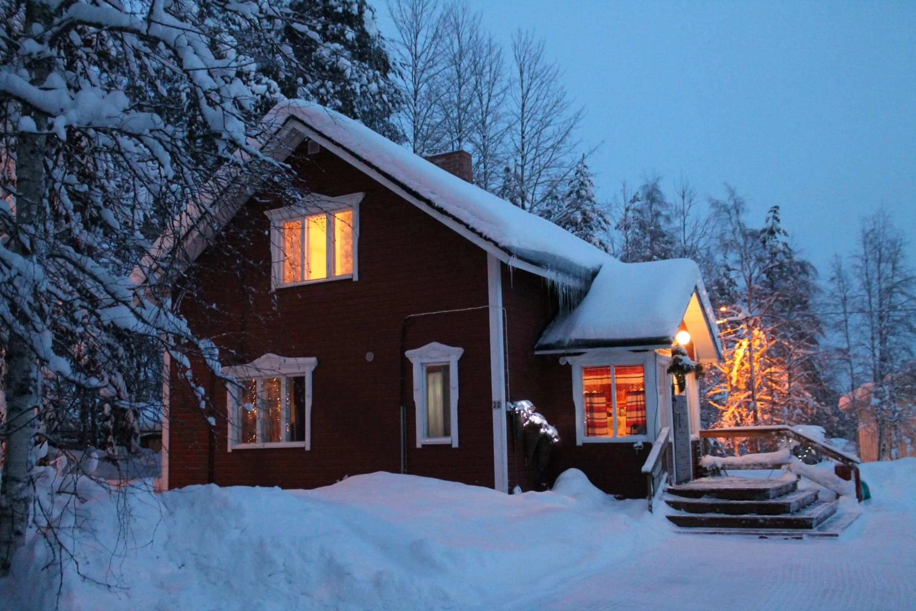 Facade/entrance in Villa Havula