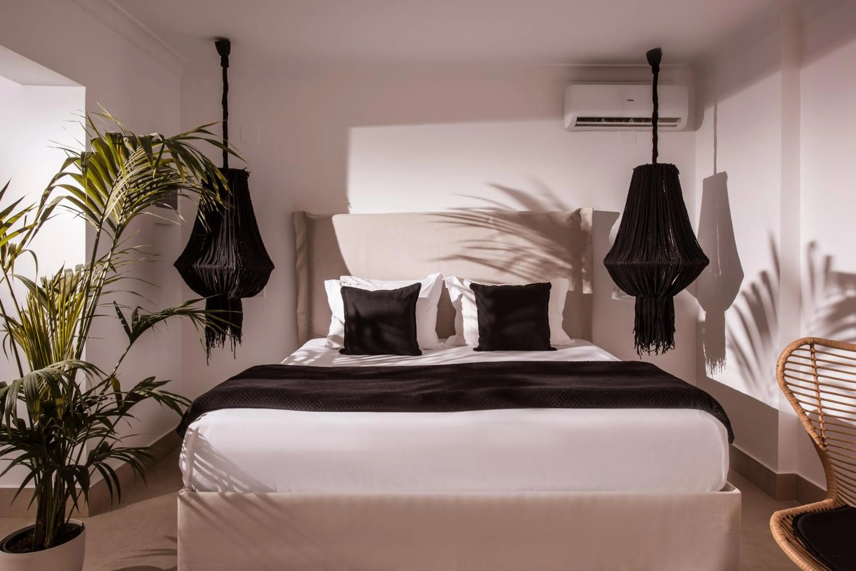 Bedroom, Bed in Sunvillage Malia Boutique Hotel and Suites