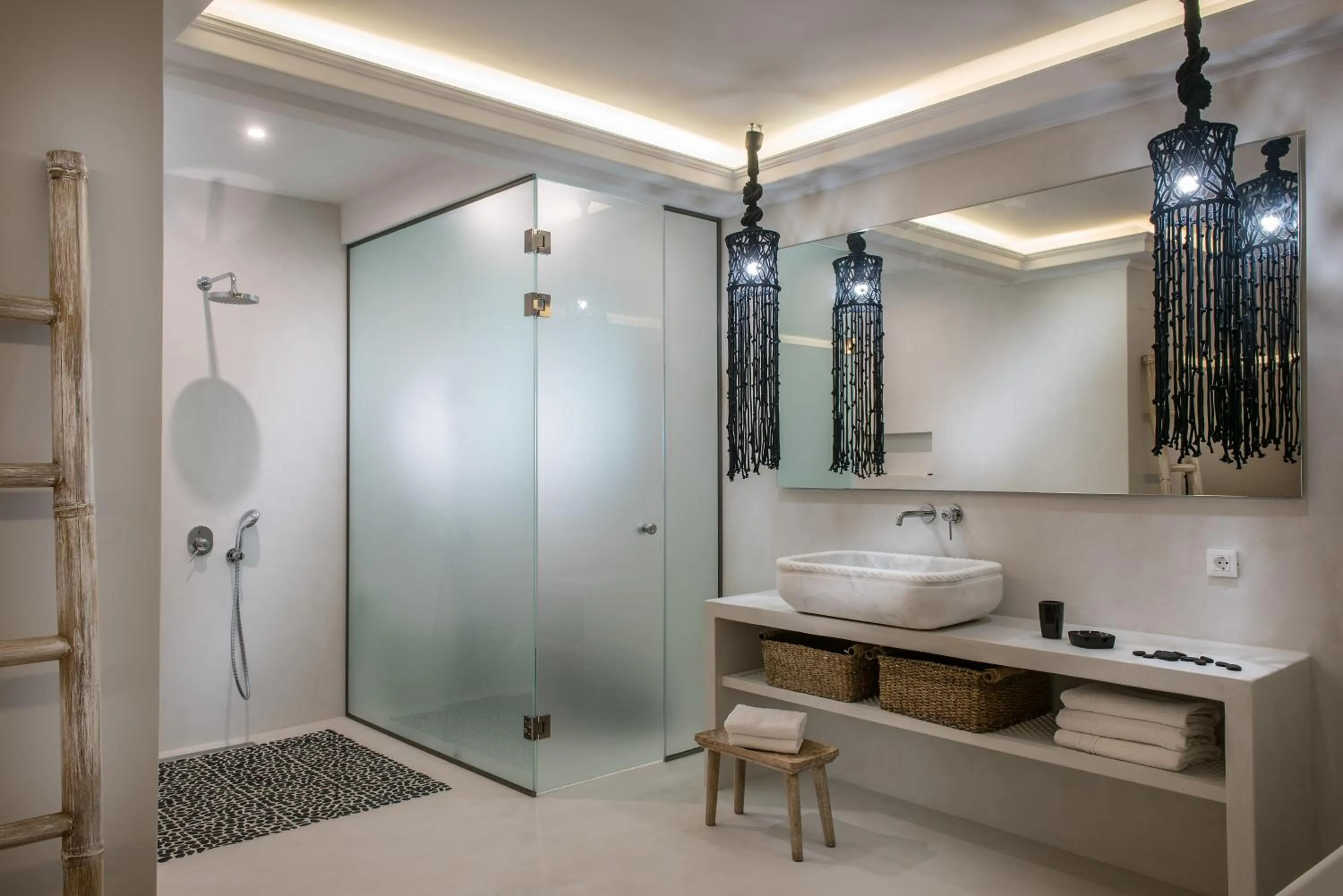 Bathroom in Sunvillage Malia Boutique Hotel and Suites