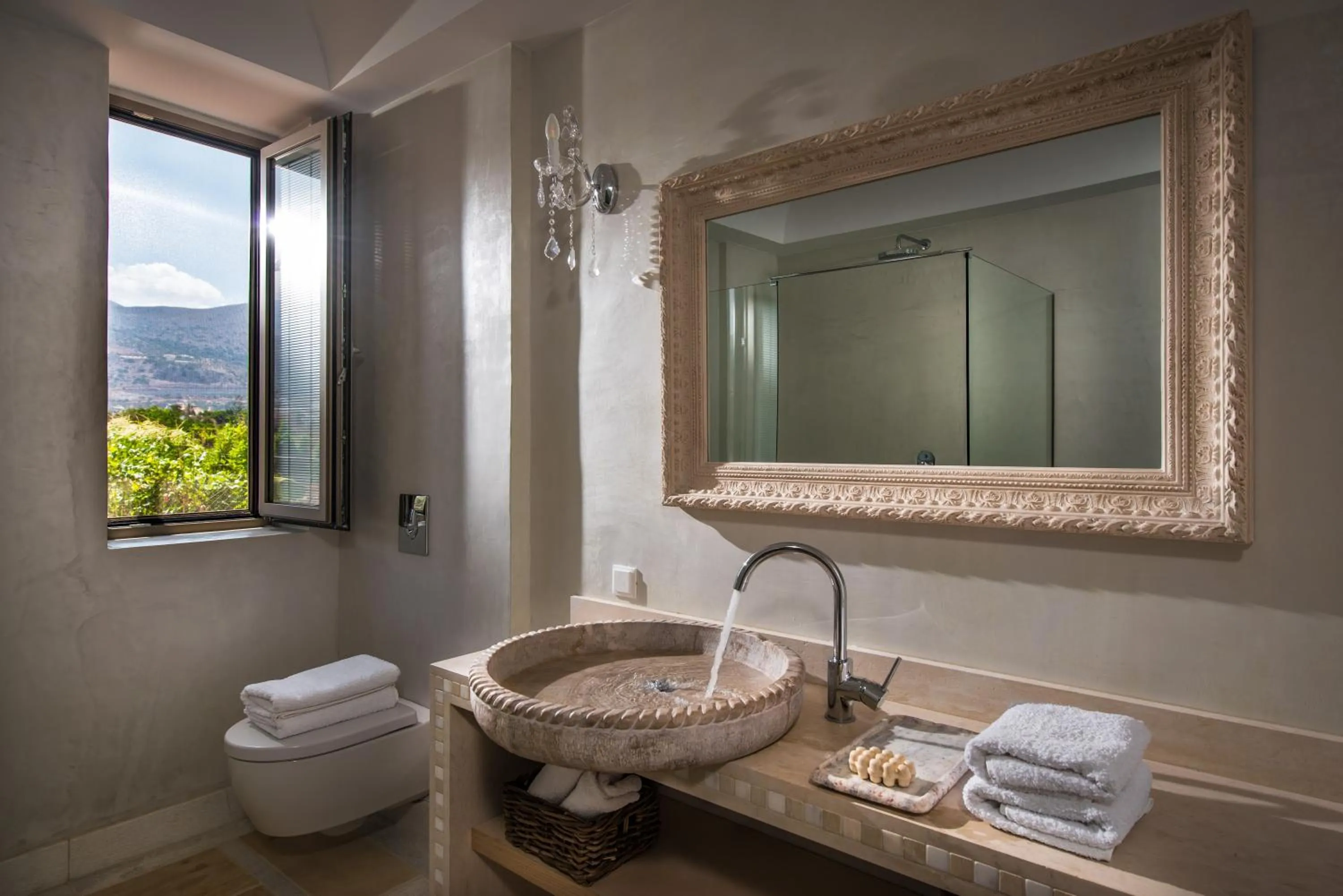 Day, Bathroom in Sunvillage Malia Boutique Hotel and Suites