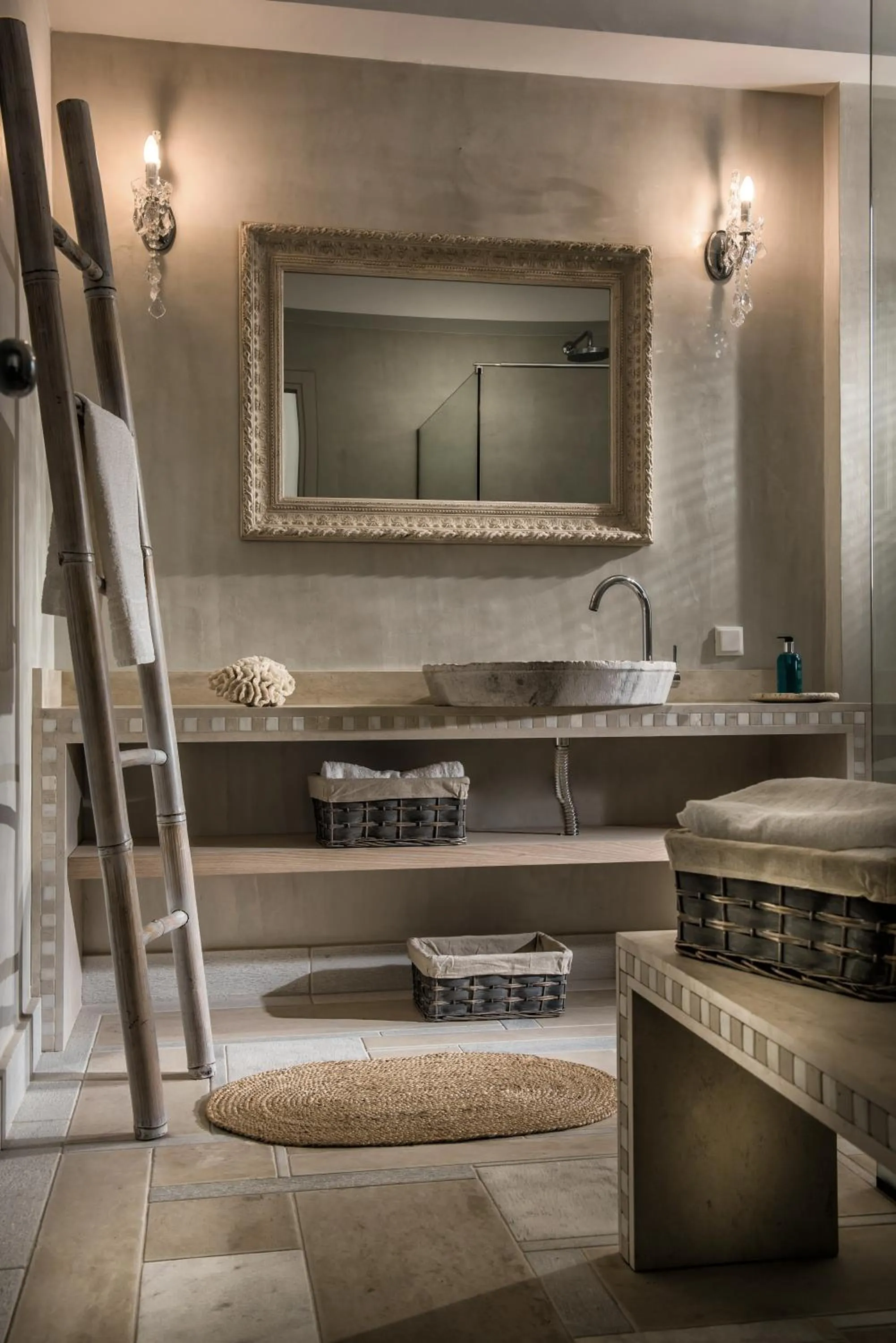 Shower, Bathroom in Sunvillage Malia Boutique Hotel and Suites