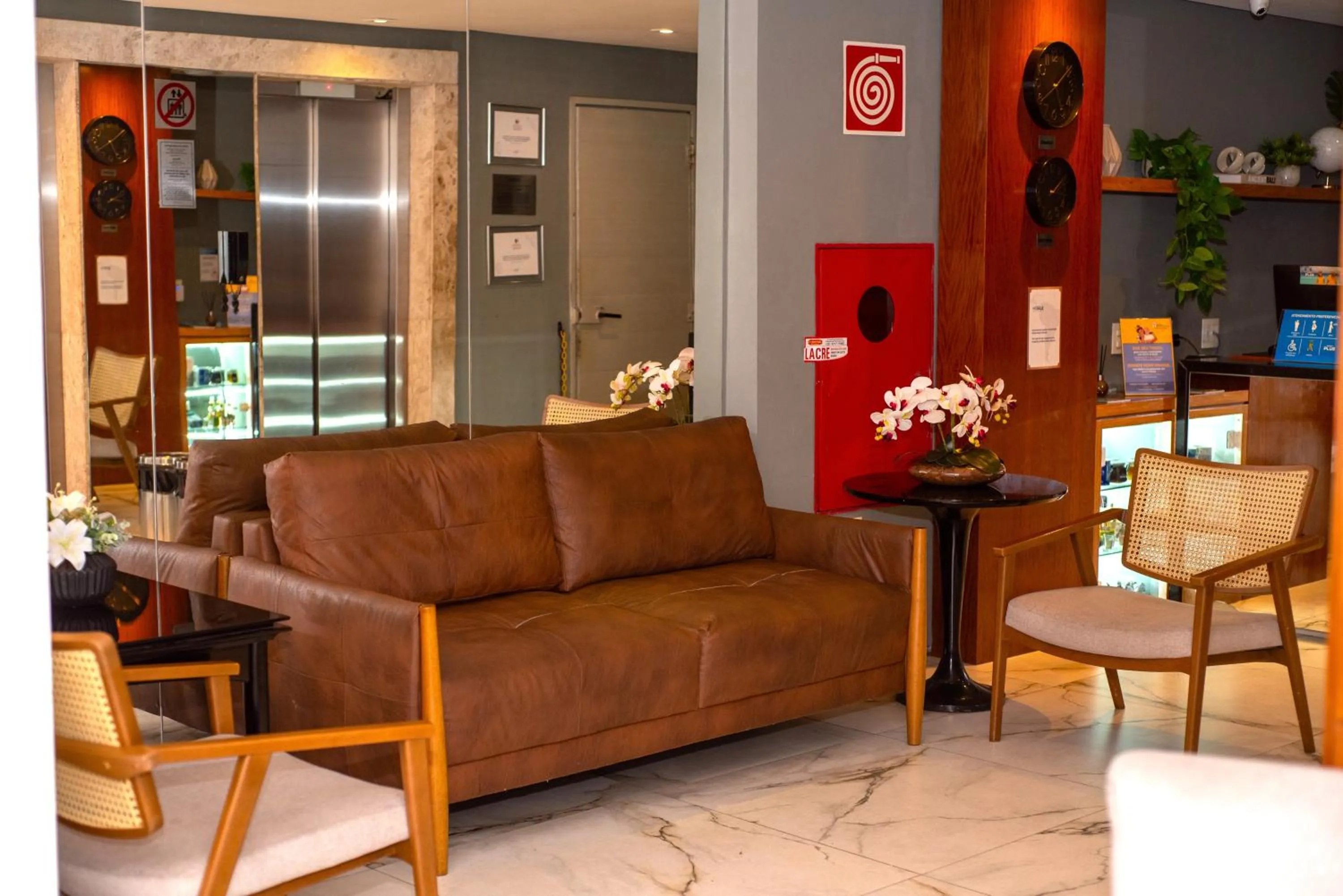 Lobby or reception in Nobile Hotel Juiz de Fora