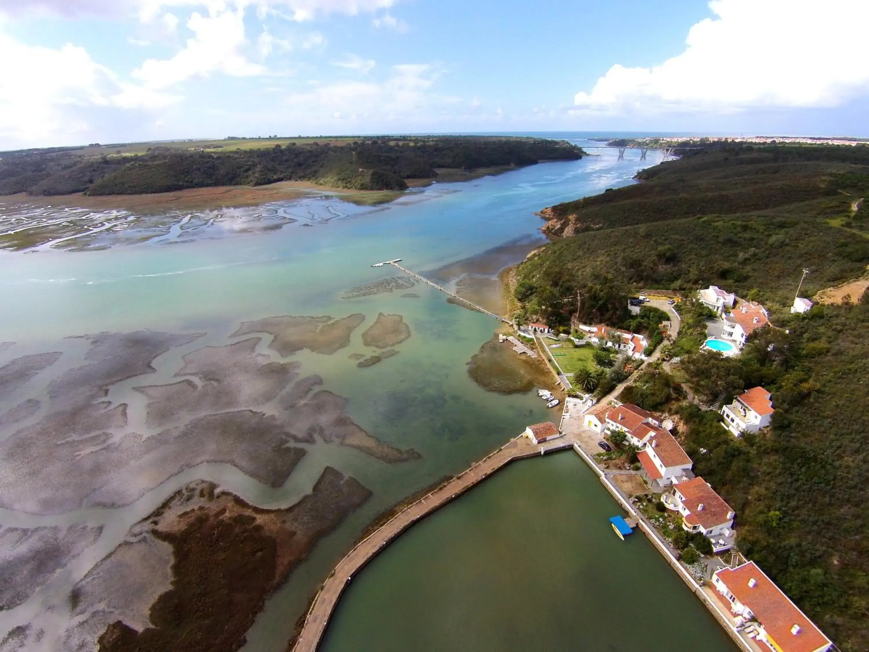 Bird's eye view in Moinho Da Asneira - Duna Parque Resorts & Hotels Bird's eye view in Moinho Da Asneira - Duna Parque Resorts & Hotels