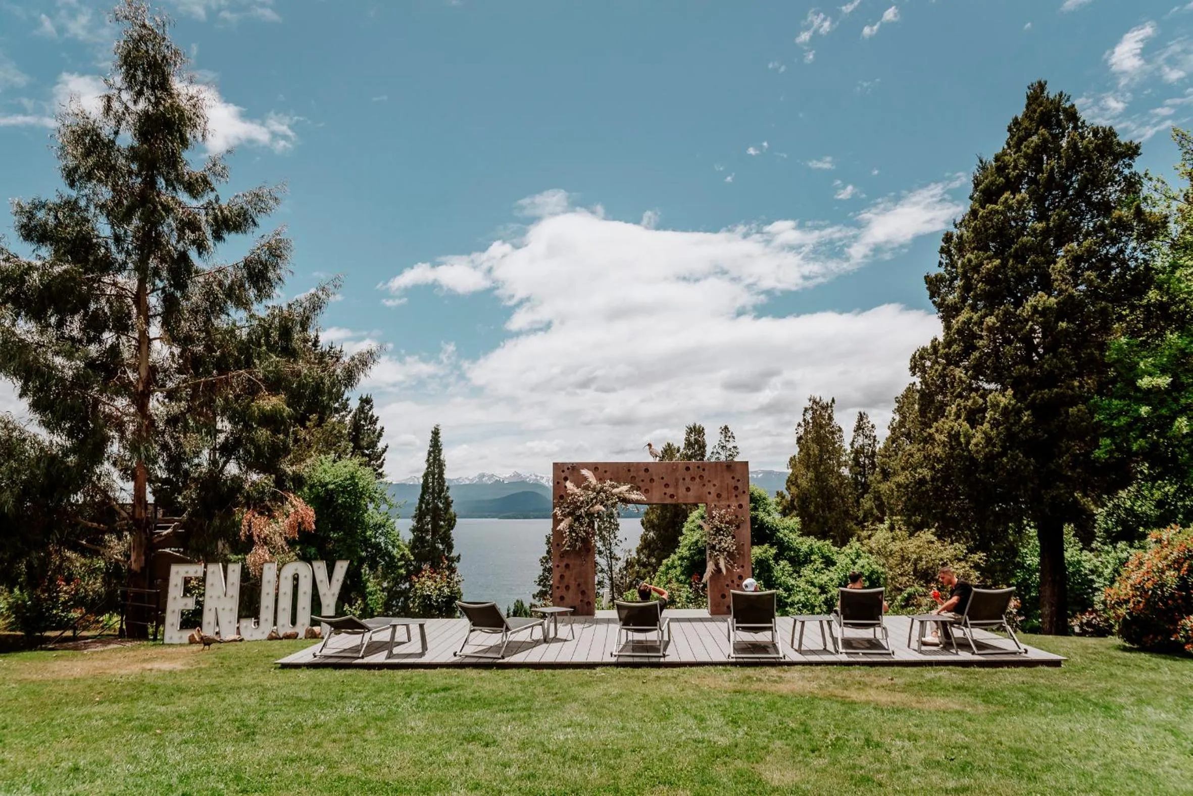 Garden in Basia Hotel & Sushi