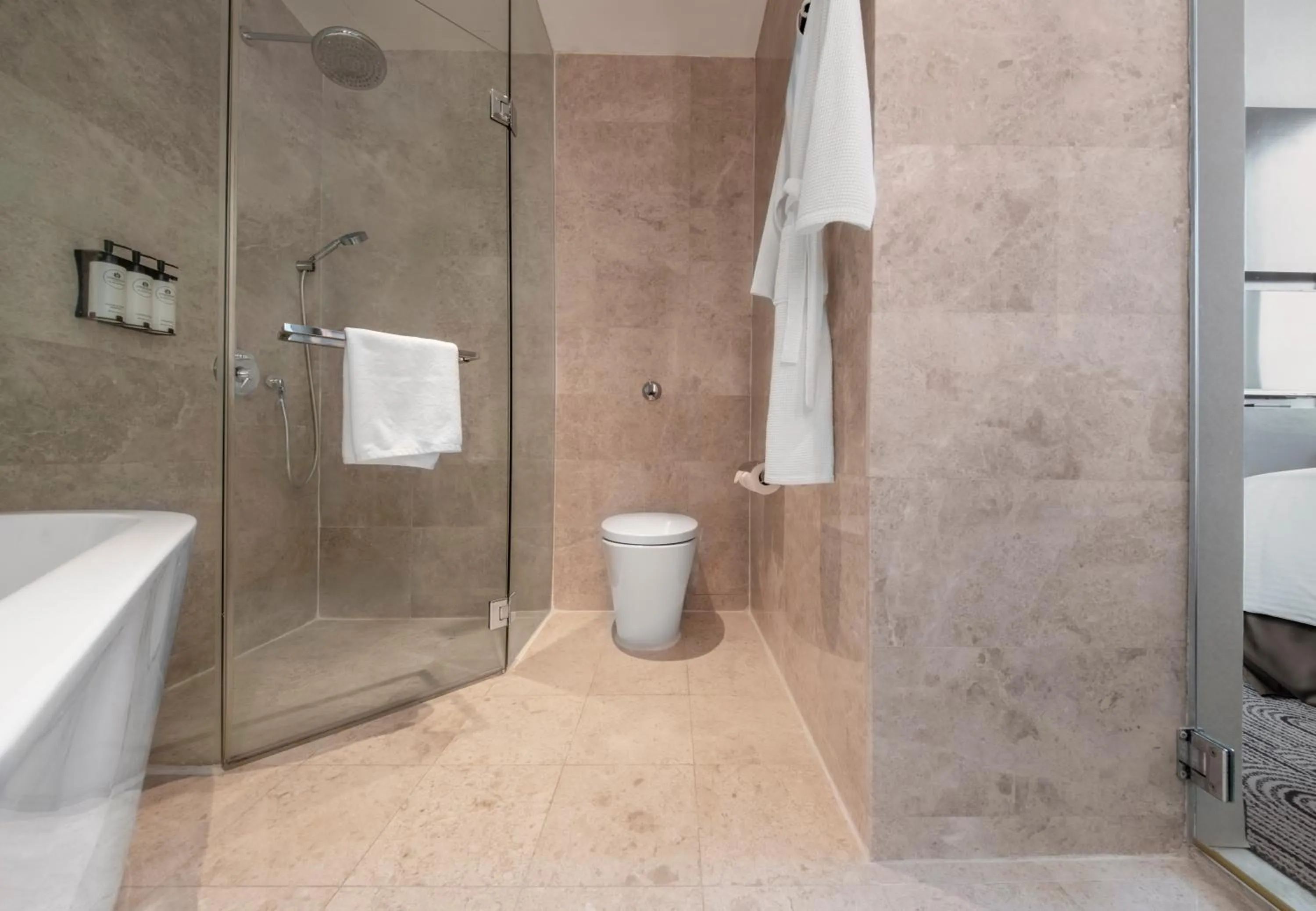 Shower in The Robertson House by The Crest Collection