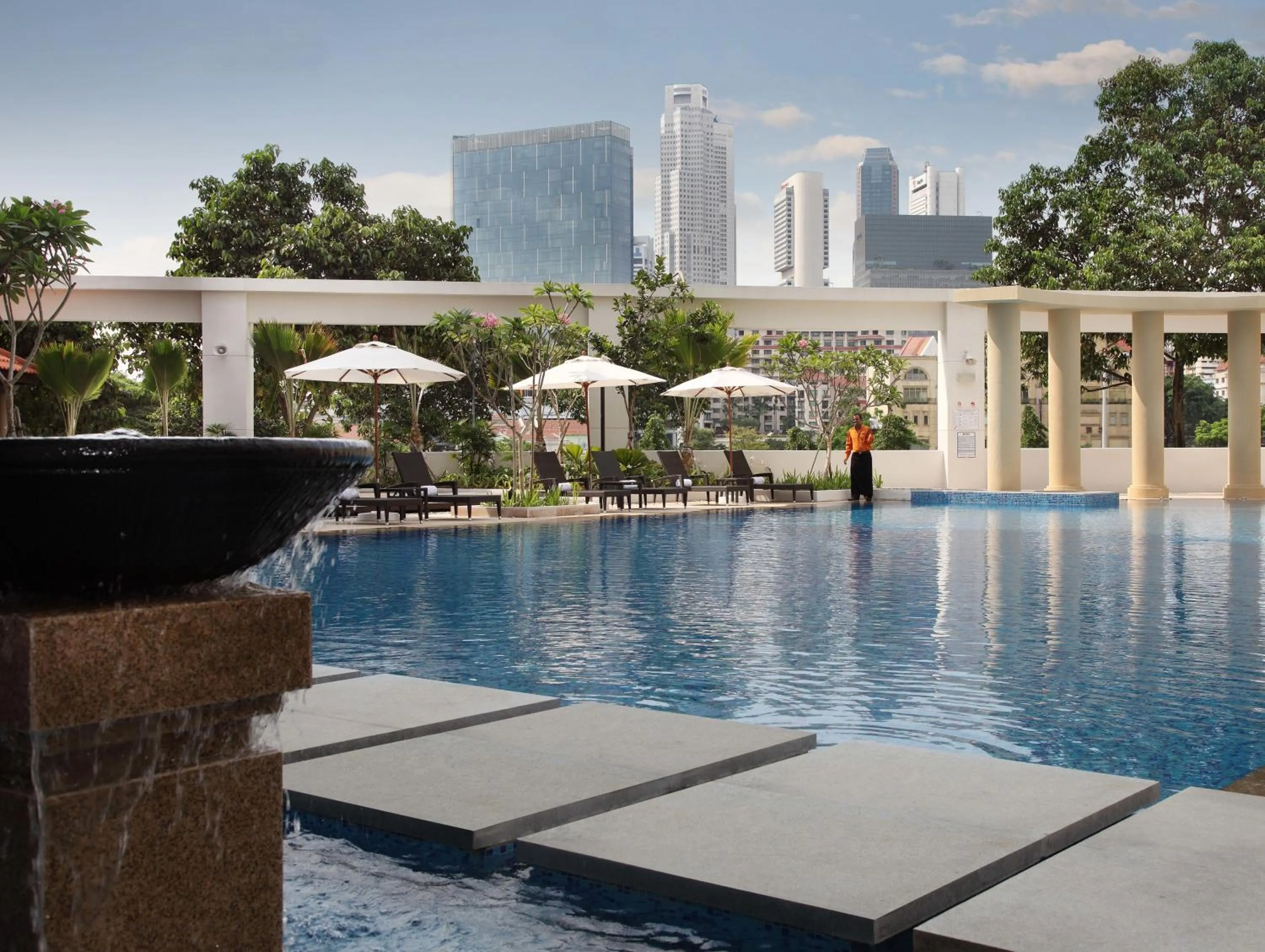 Swimming pool in The Robertson House by The Crest Collection