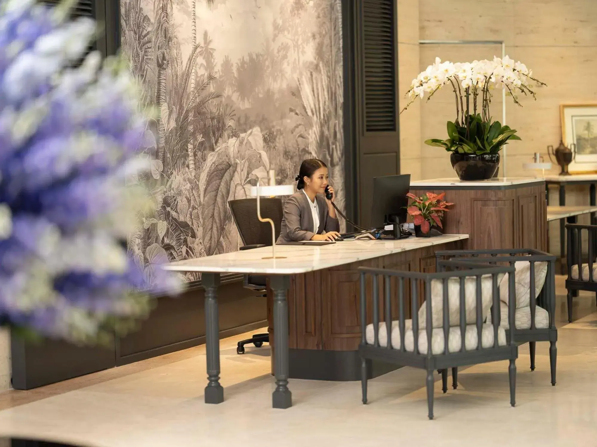 Lobby or reception in The Robertson House by The Crest Collection Lobby or reception in The Robertson House by The Crest Collection