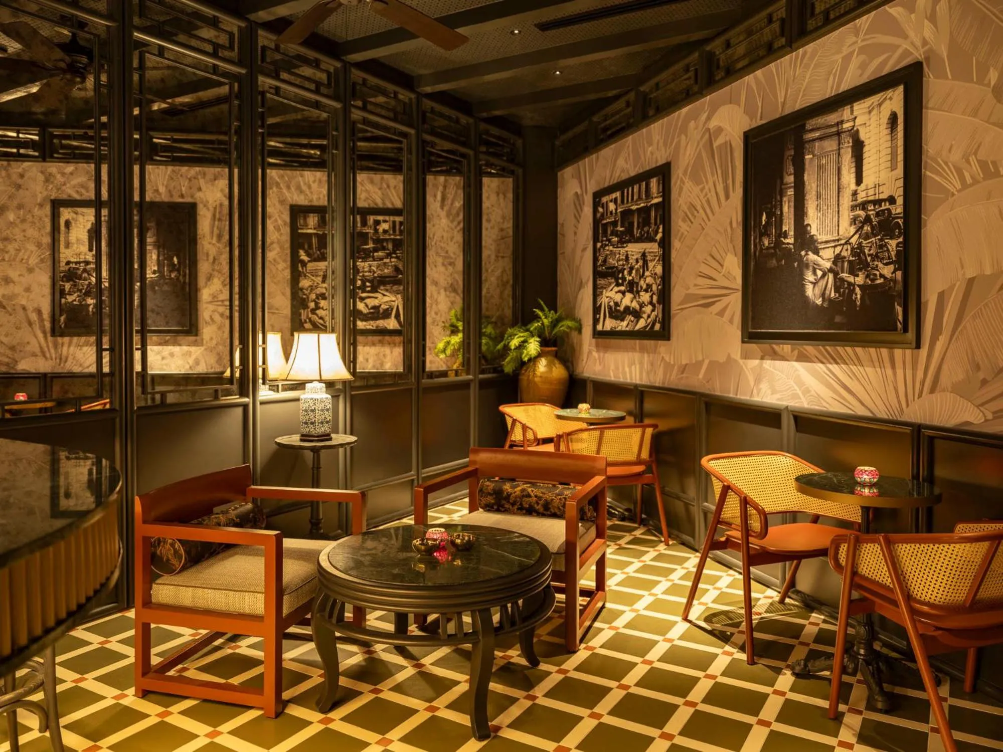 Night in The Robertson House by The Crest Collection