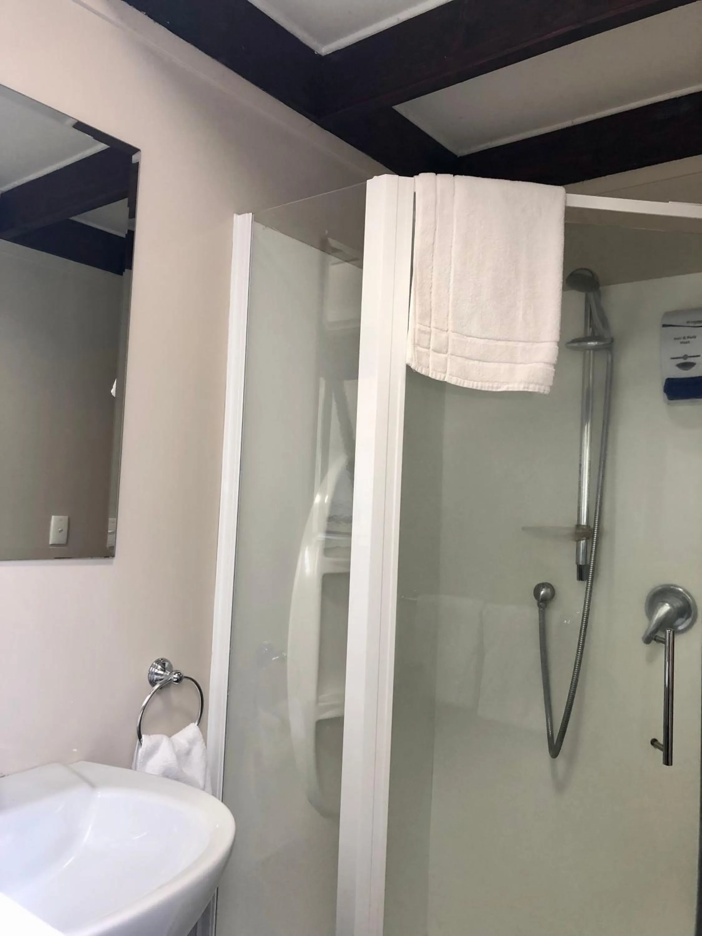 Bathroom in Alpine Motel