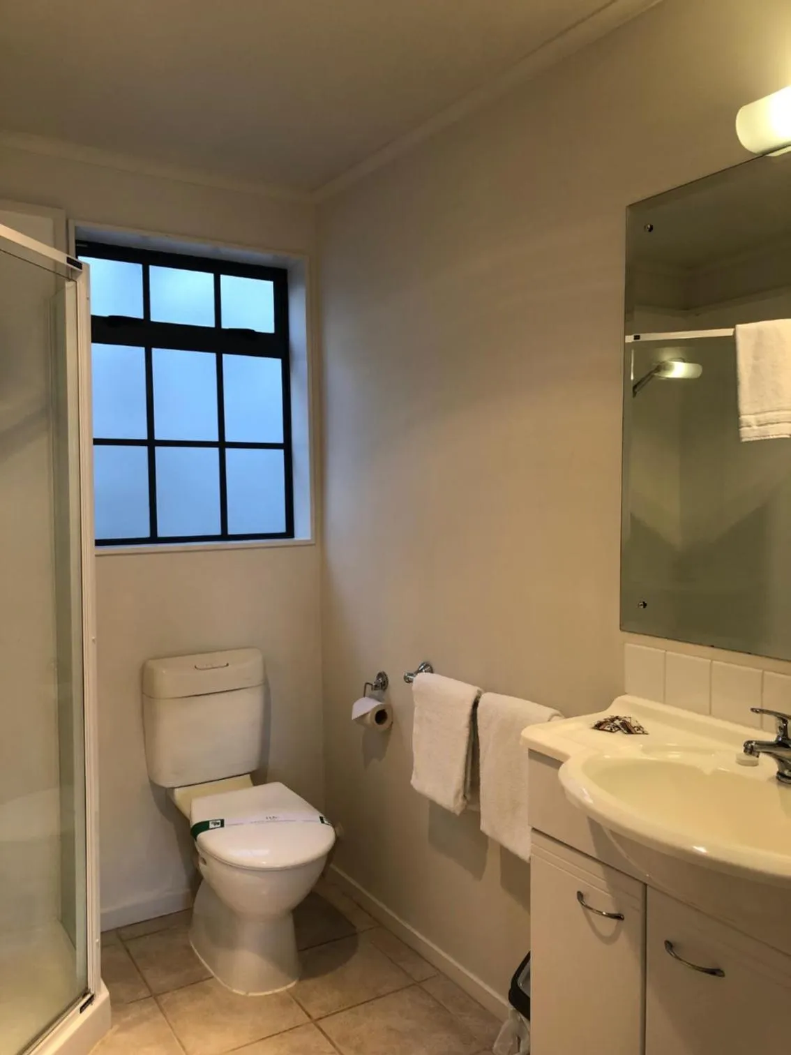 Bathroom in Alpine Motel