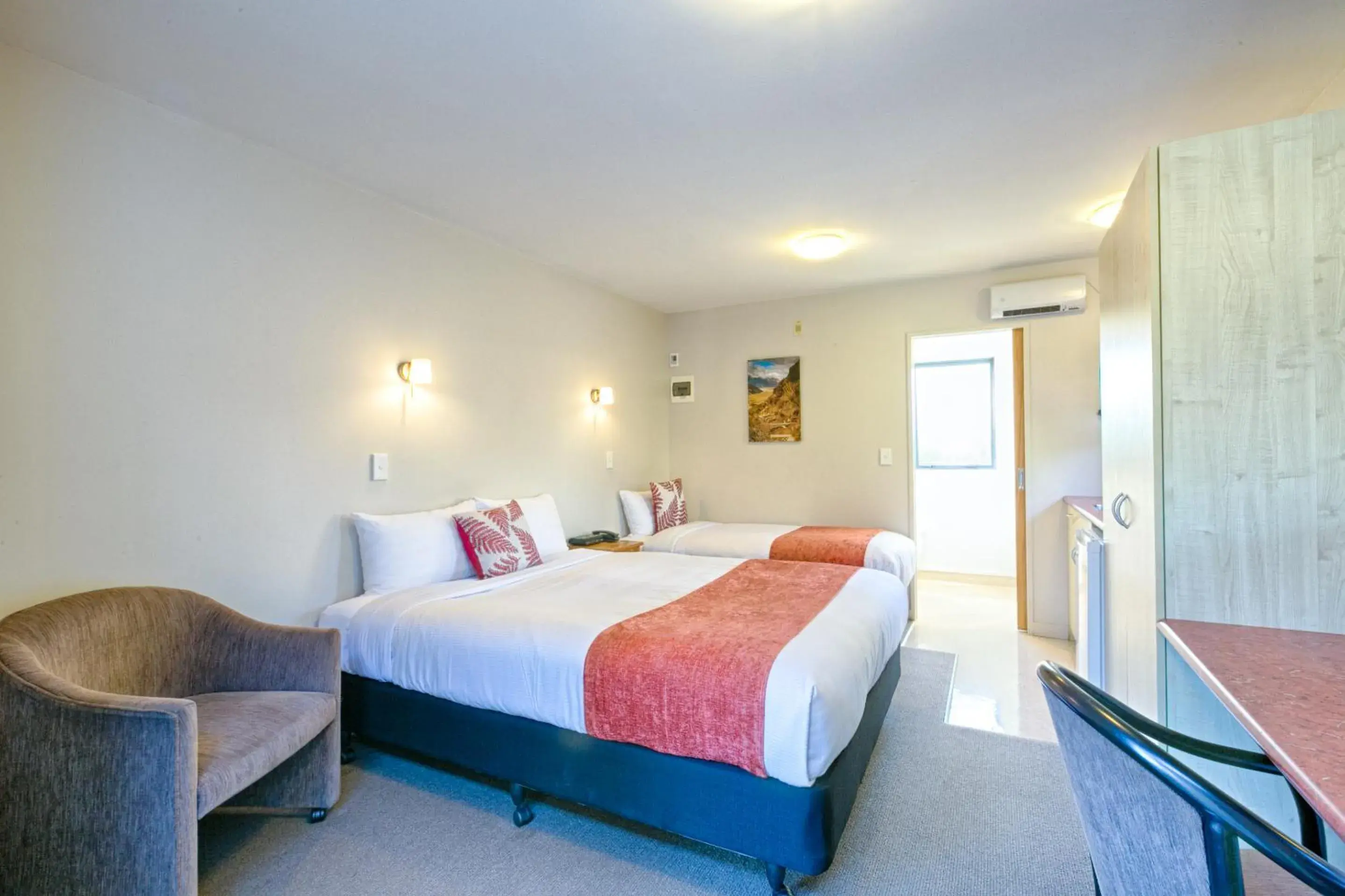 Bed in Bella Vista Motel Franz Josef Glacier Bed in Bella Vista Motel Franz Josef Glacier