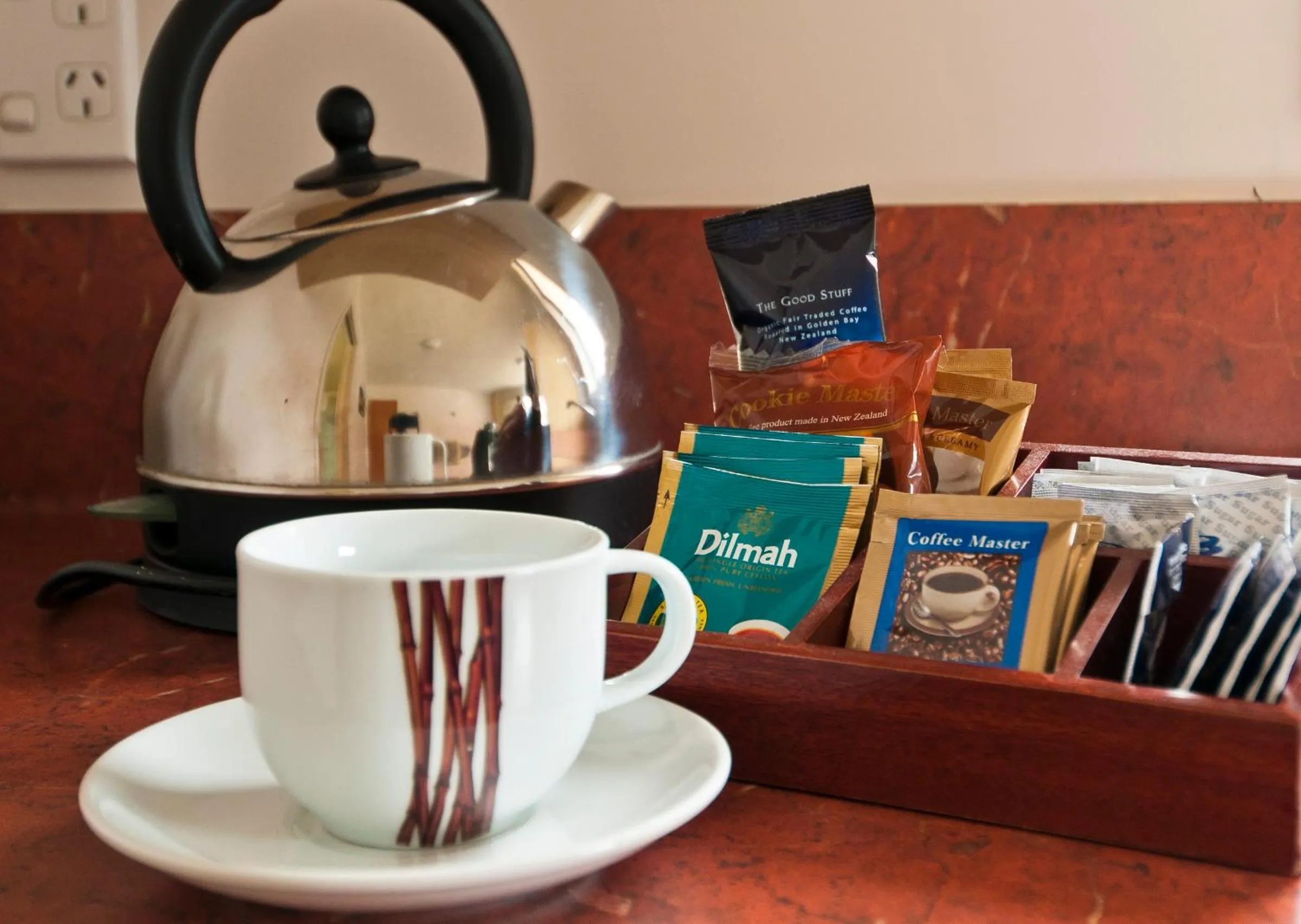 Coffee/tea facilities in Bella Vista Motel Franz Josef Glacier